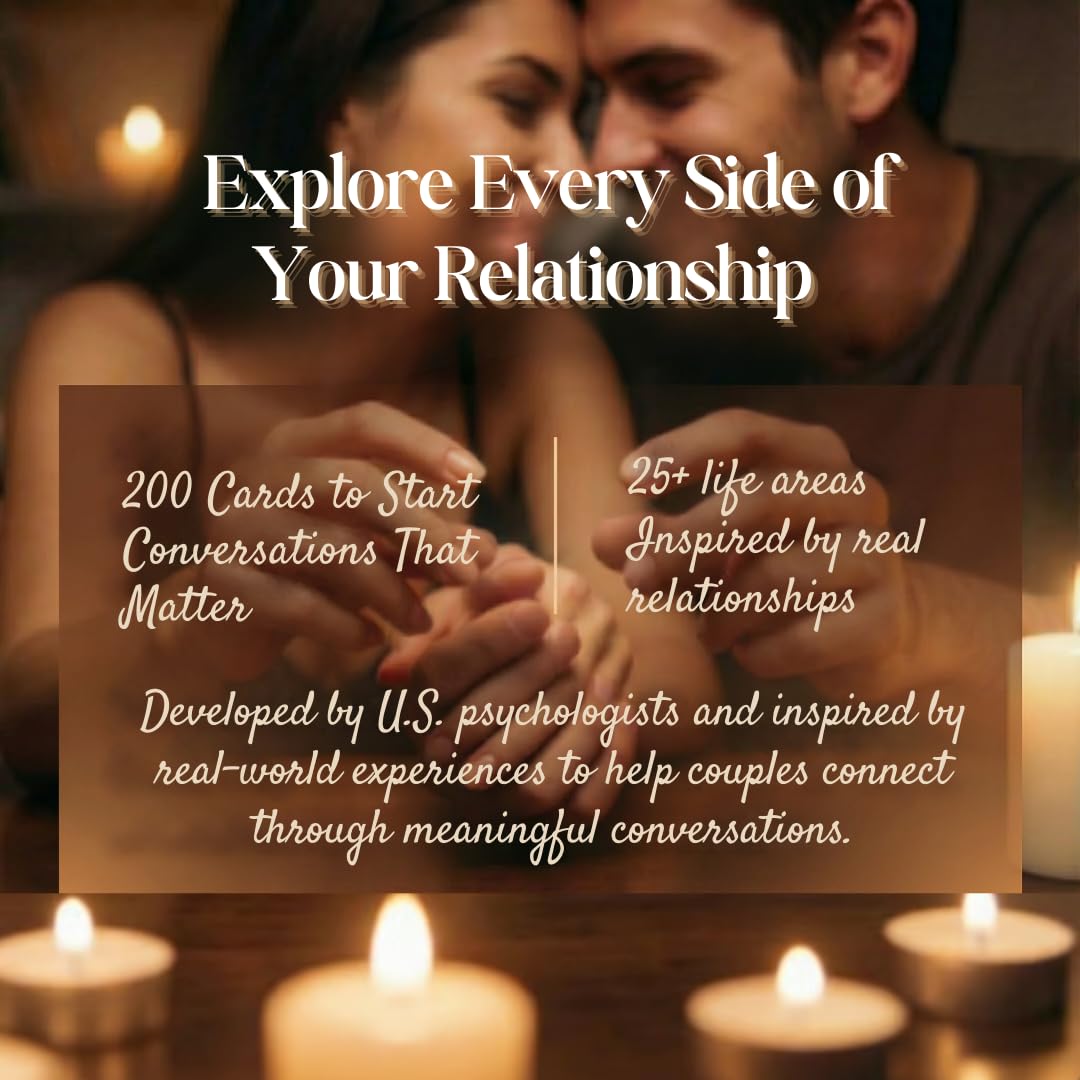 Life Sutra Couple Reconnect 3-in-1 Game – 200 Conversation Cards, 100 Scratch-Off Date Adventures, and Dice – Ideal Valentine’s Gift