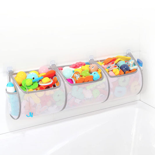 Ligereza Bathtub Toy Holder – Quick-Dry Mesh Organizer for Kids