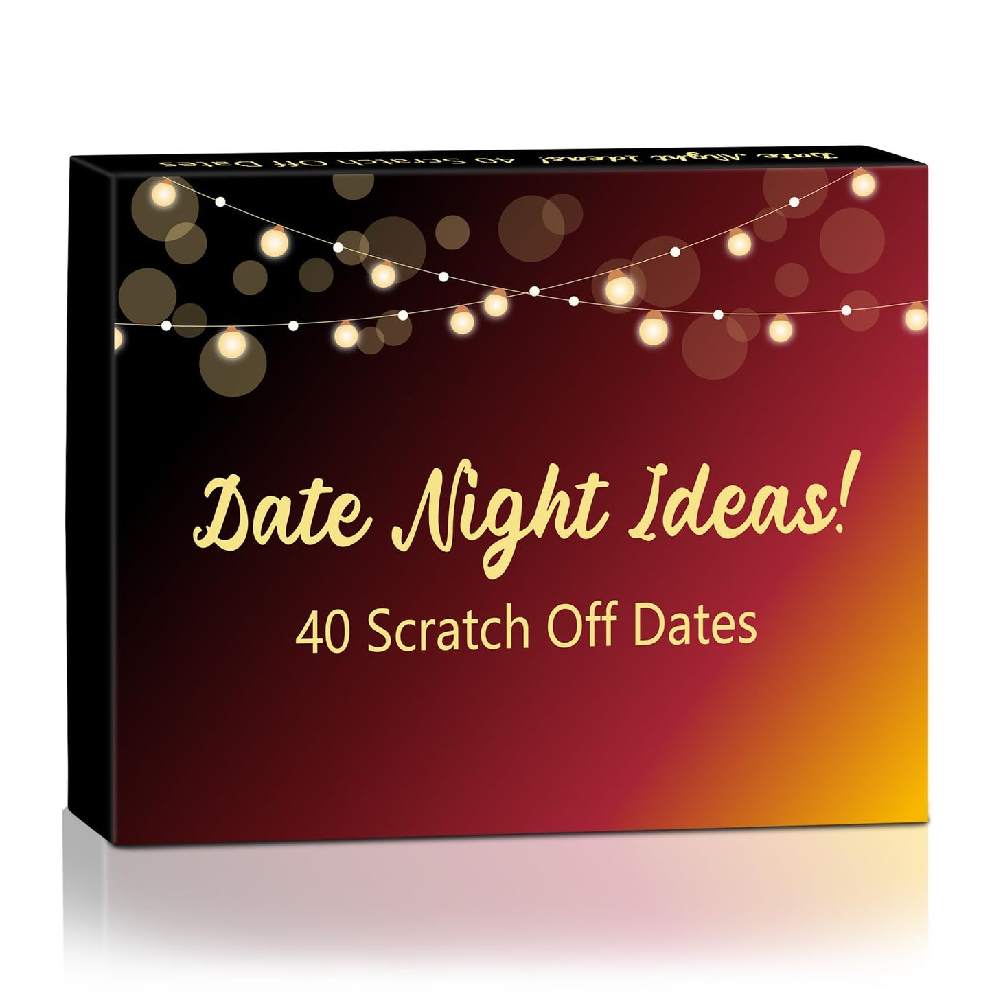 LIGETON 40 Scratch-Off Date Night Cards – Romantic Gifts for Couples