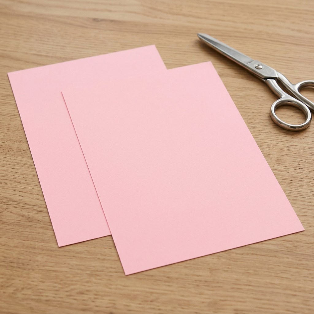 5x7 Light Pink Card Stock (177mmx127mm) 250gsm - Stella Weds®