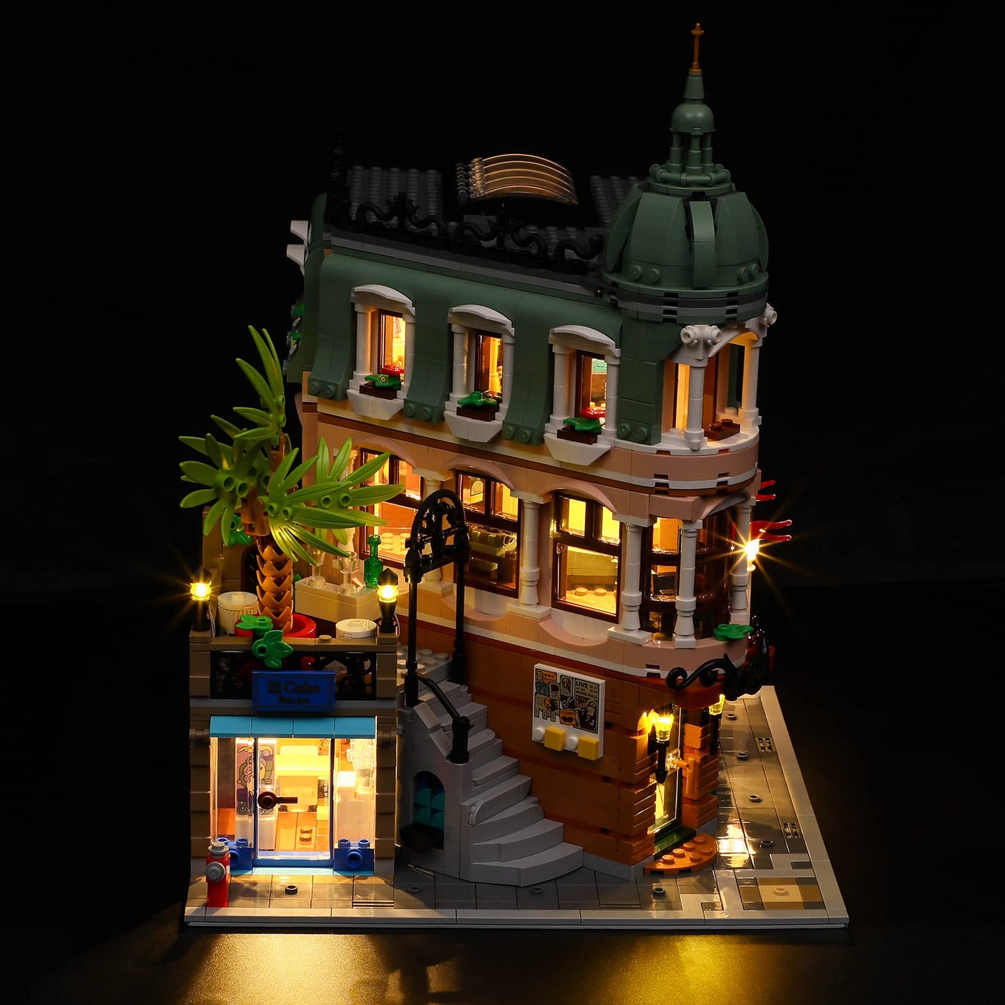 LIGHTAILING LED Light Kit for LEGO 10297 Boutique Hotel – Model Not Included