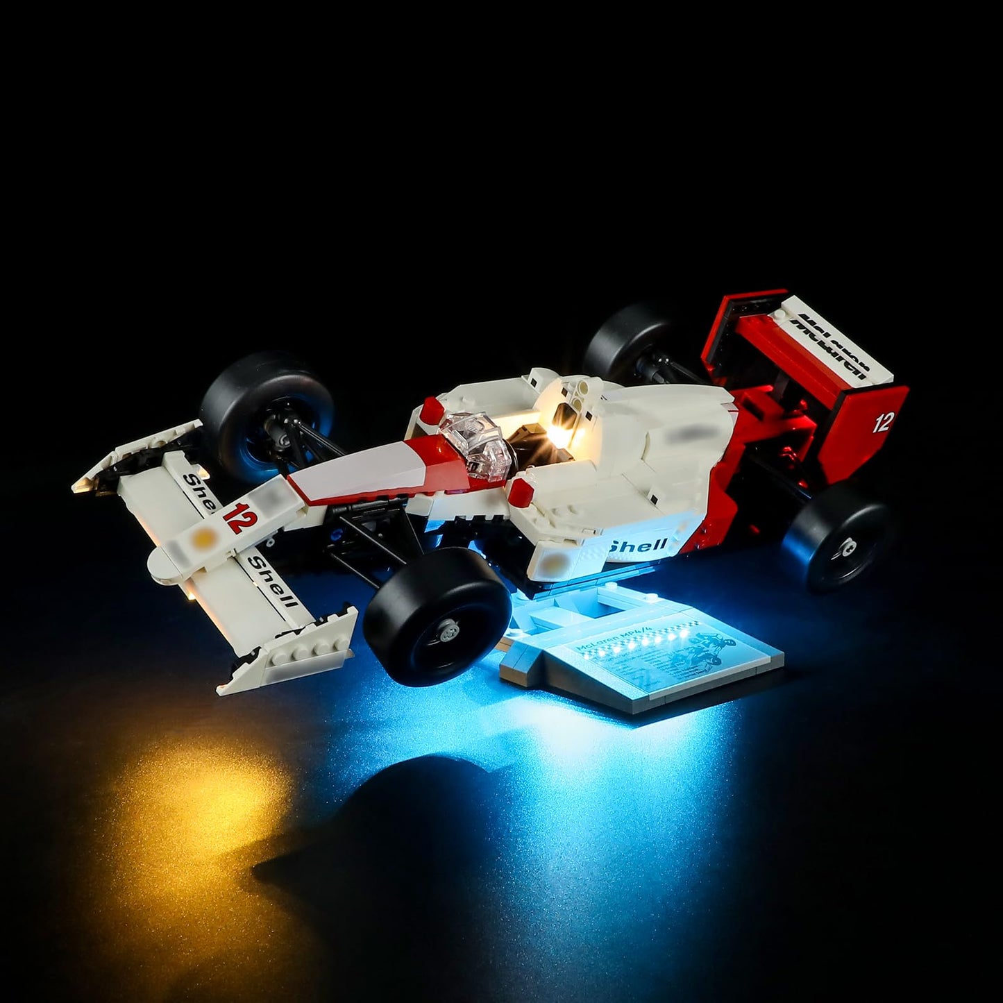 Lightailing LED Lighting Kit for Lego 10330 McLaren MP4/4 & Ayrton Senna – Not Included Model Set