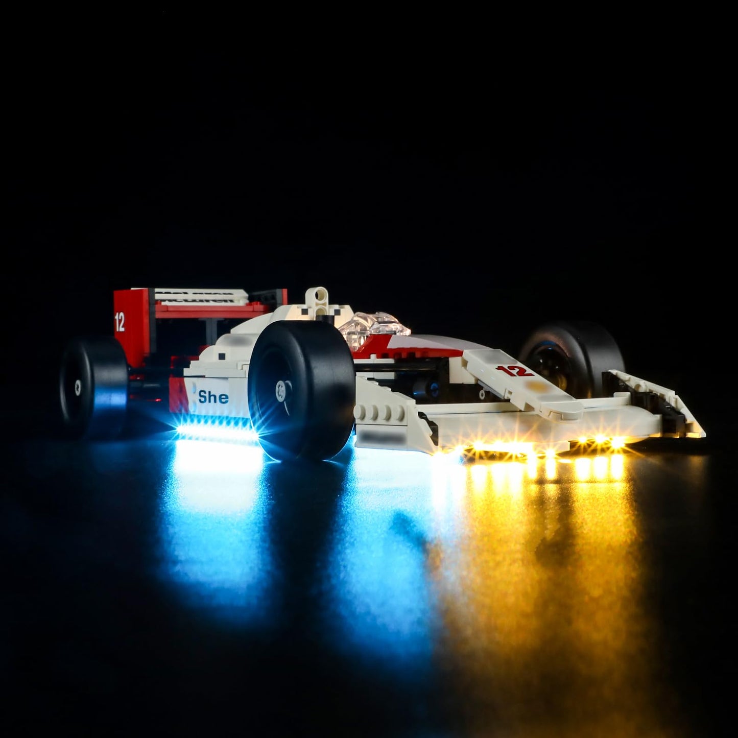 Lightailing LED Lighting Kit for Lego 10330 McLaren MP4/4 & Ayrton Senna – Not Included Model Set