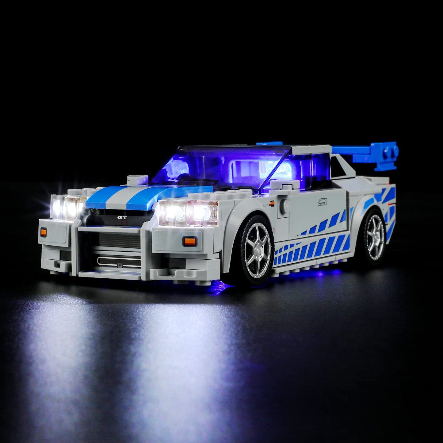 LIGHTAILING LED Lighting Kit for Lego 76917 Nissan Skyline GT-R (R34) – Light Up Your Brick Build