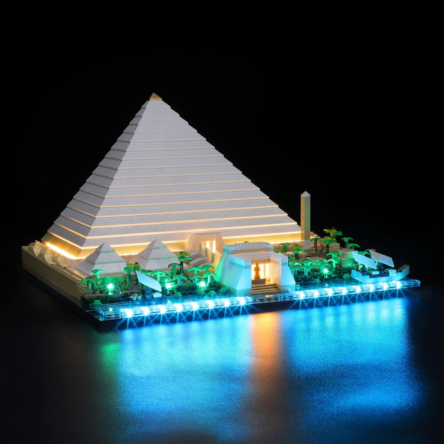 Lightailing LED Lighting Kit for Lego 21058 Great Pyramid of Giza – LED Lighting for LEGO Model (Not Included)