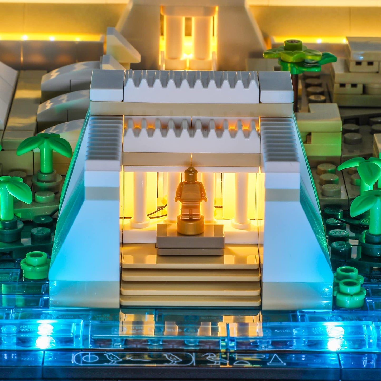 Lightailing LED Lighting Kit for Lego 21058 Great Pyramid of Giza – LED Lighting for LEGO Model (Not Included)