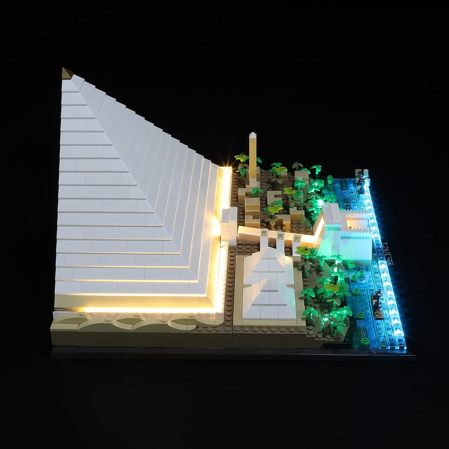 Lightailing LED Lighting Kit for Lego 21058 Great Pyramid of Giza – LED Lighting for LEGO Model (Not Included)