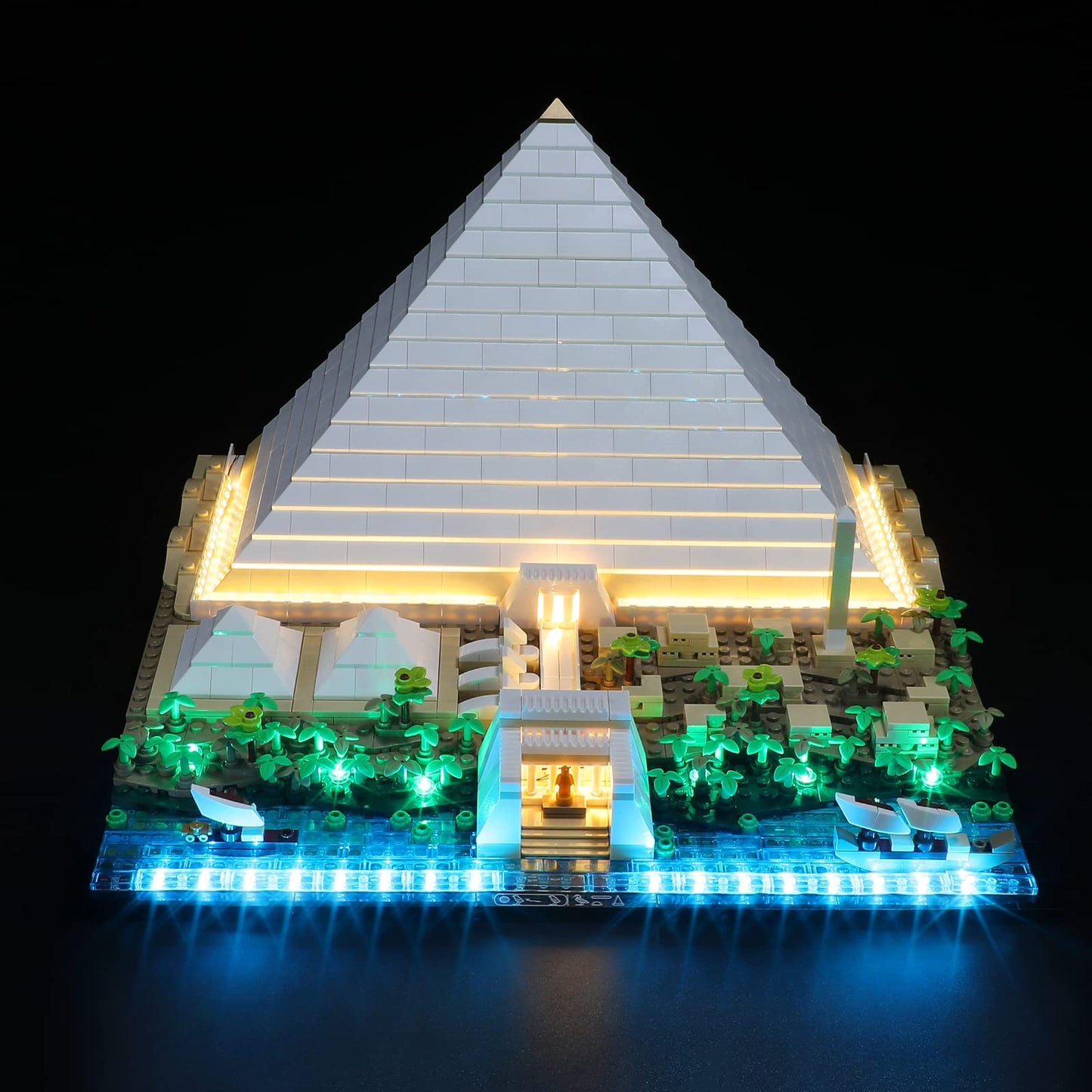 Lightailing LED Lighting Kit for Lego 21058 Great Pyramid of Giza – LED Lighting for LEGO Model (Not Included)