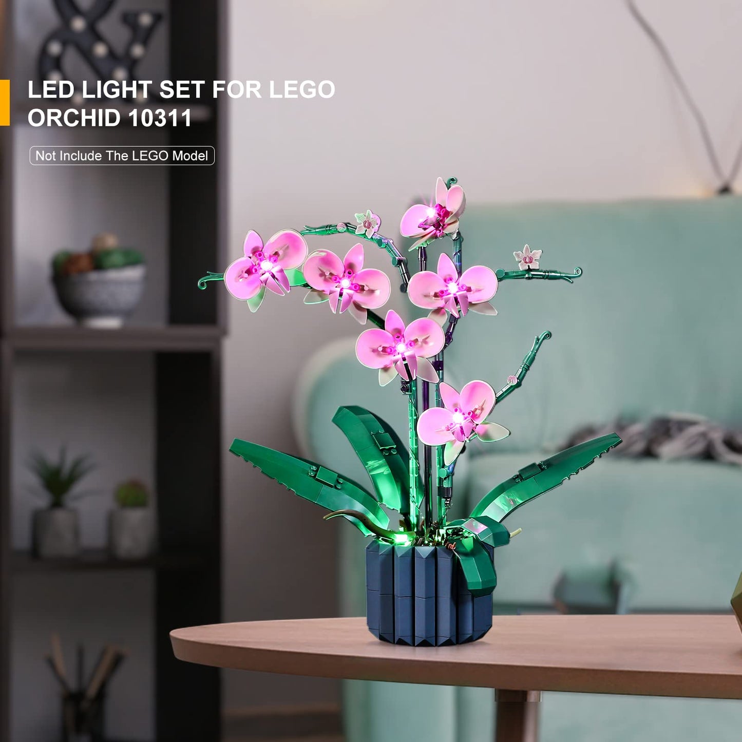 LIGHTAILING LED Light for LEGO 10311 Orchid – Easy Install, Hidden Wiring, Gift-Ready