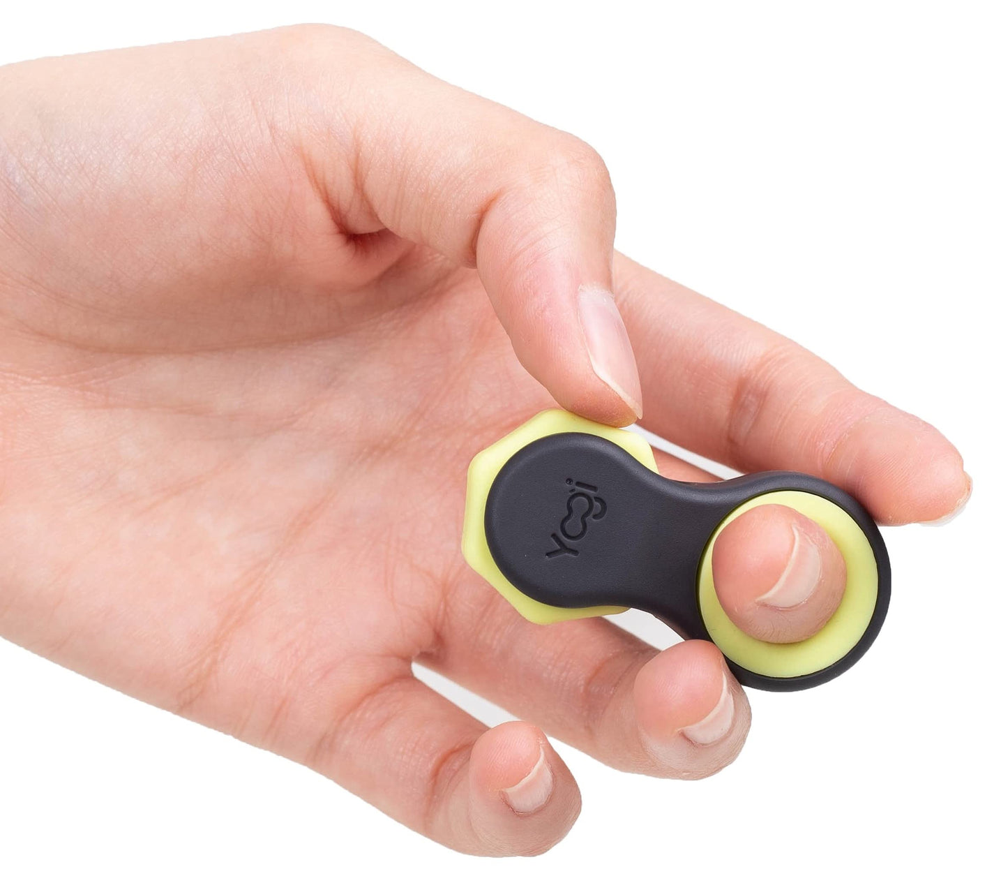 Yogi Fidget Toy by LIGHTBULB IDEAS — Silent Sensory Spinner for Focus & Stress Relief
