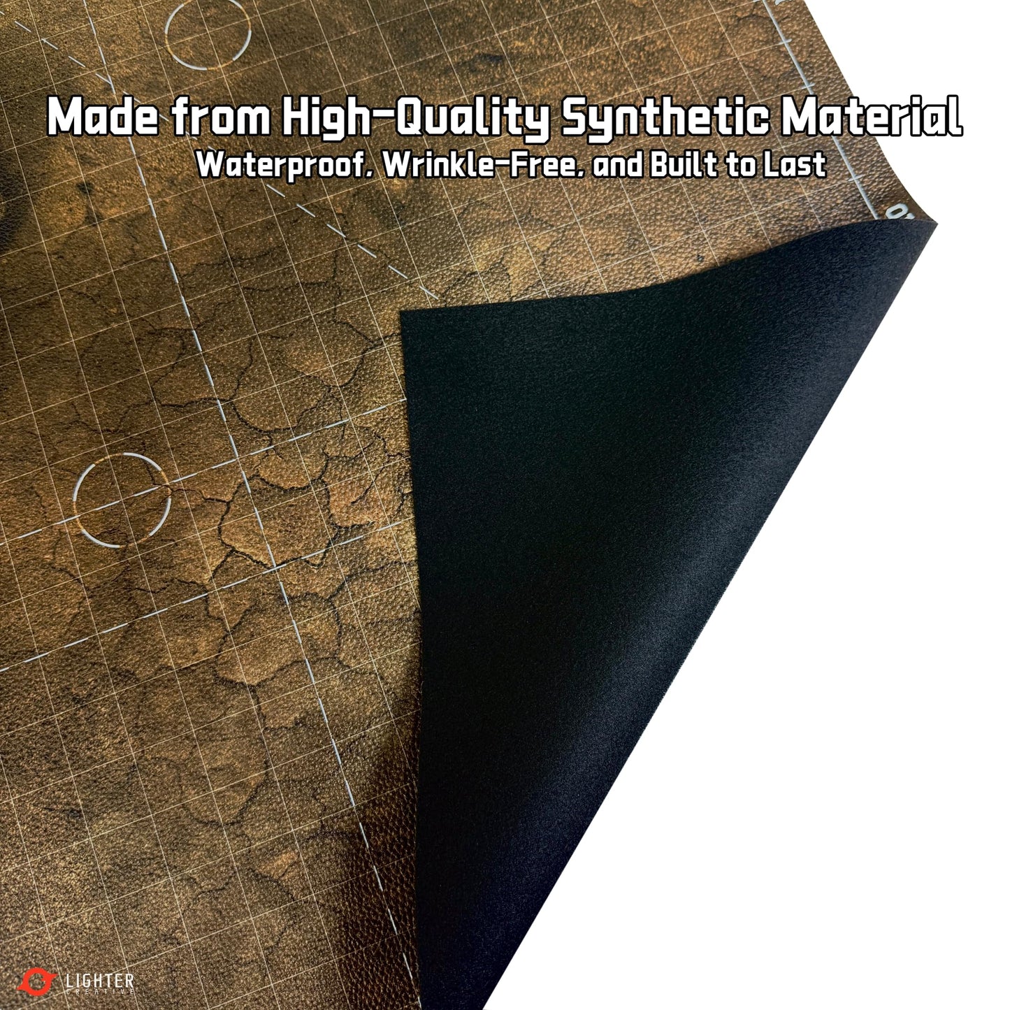 Lighter Creative 44x60 Battle Mat for WH40K Pariah Nexus Deployment Zone – Doomsday Barrens