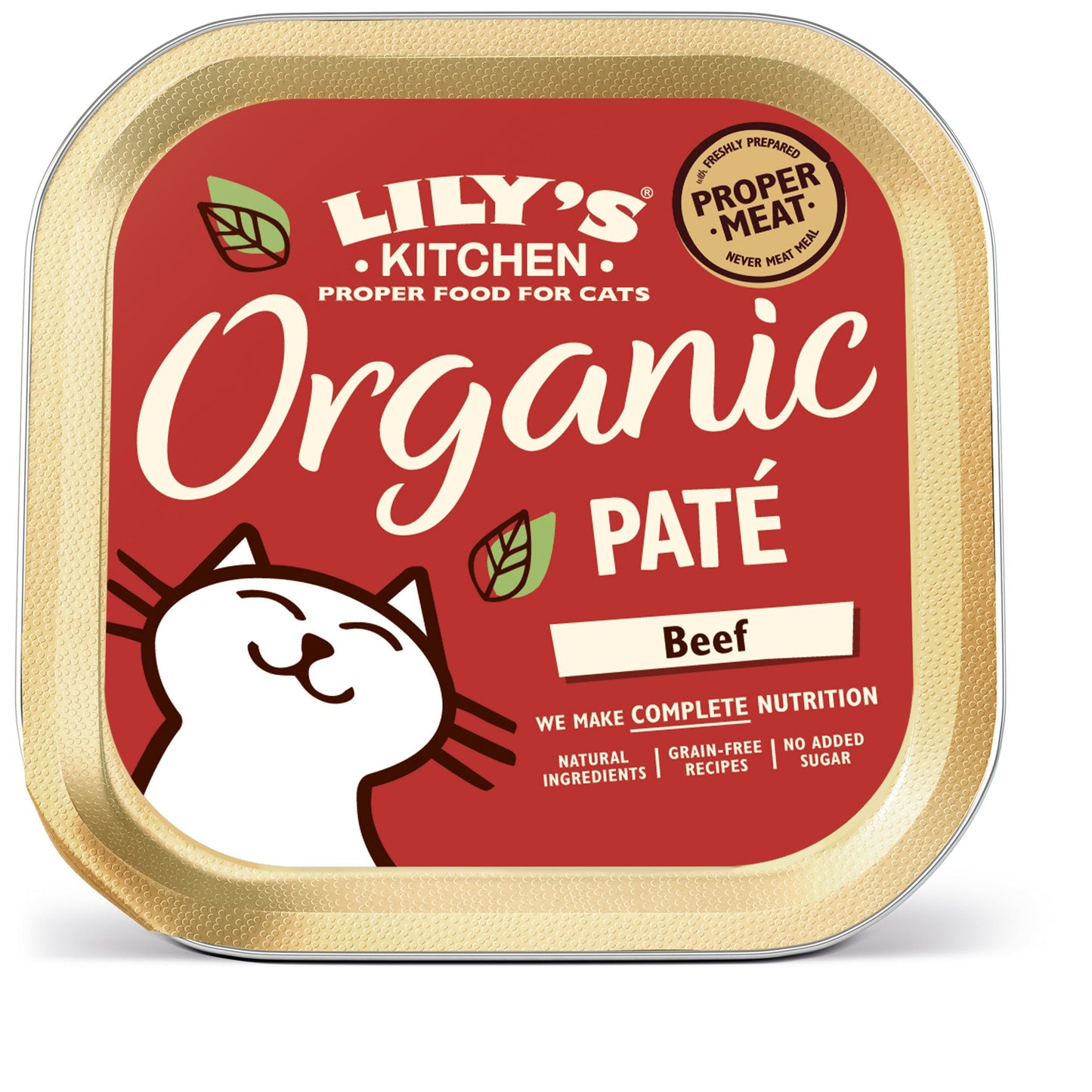 Lily's Kitchen Slow Organic Beef Foils 19 x 85g
