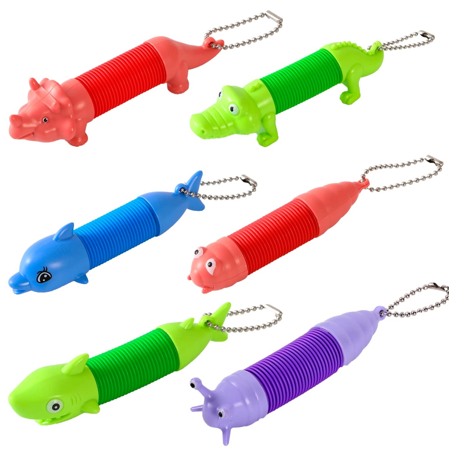 Limpskys Pop Tubes: Animal Fidget & Sensory Toys for Kids 3-8