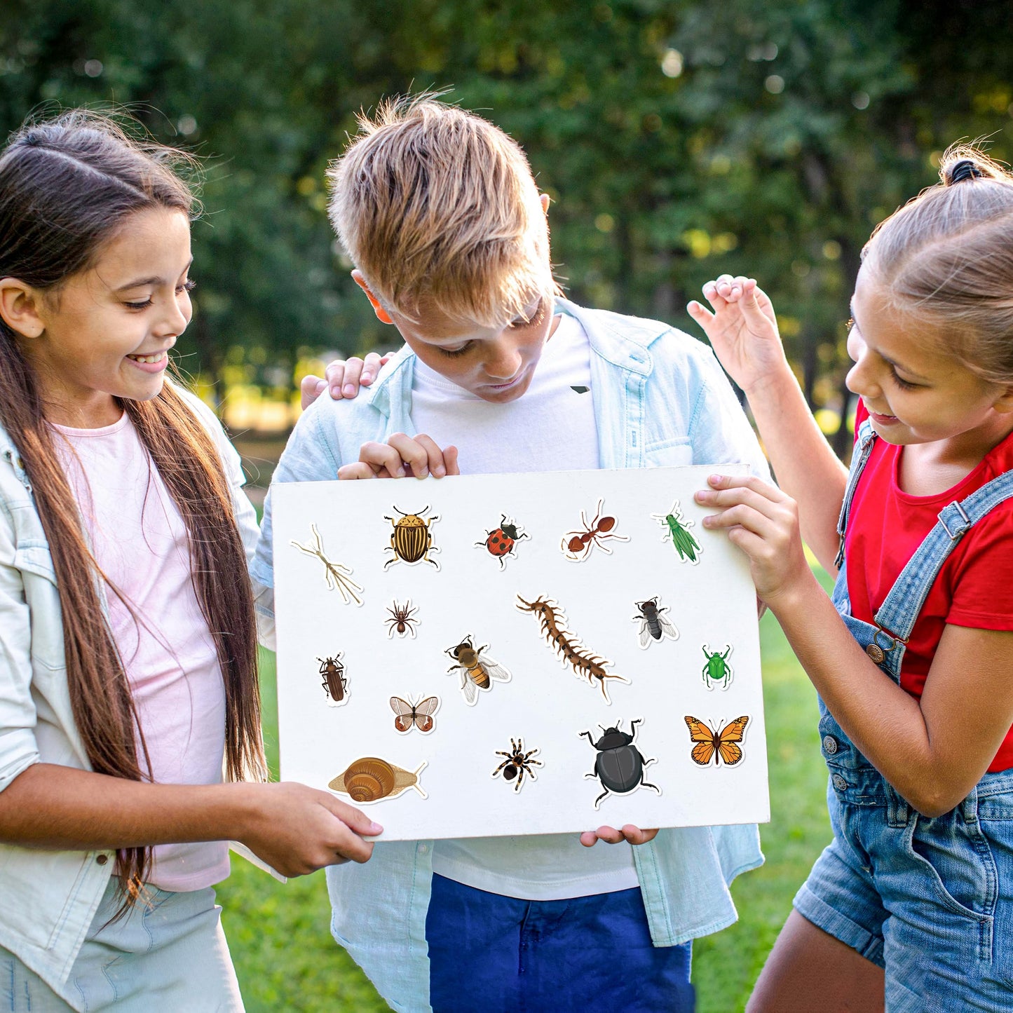 LINAYE Insect Stickers Bulk – 780+ Bug Stickers for Kids, Scrapbooking & More