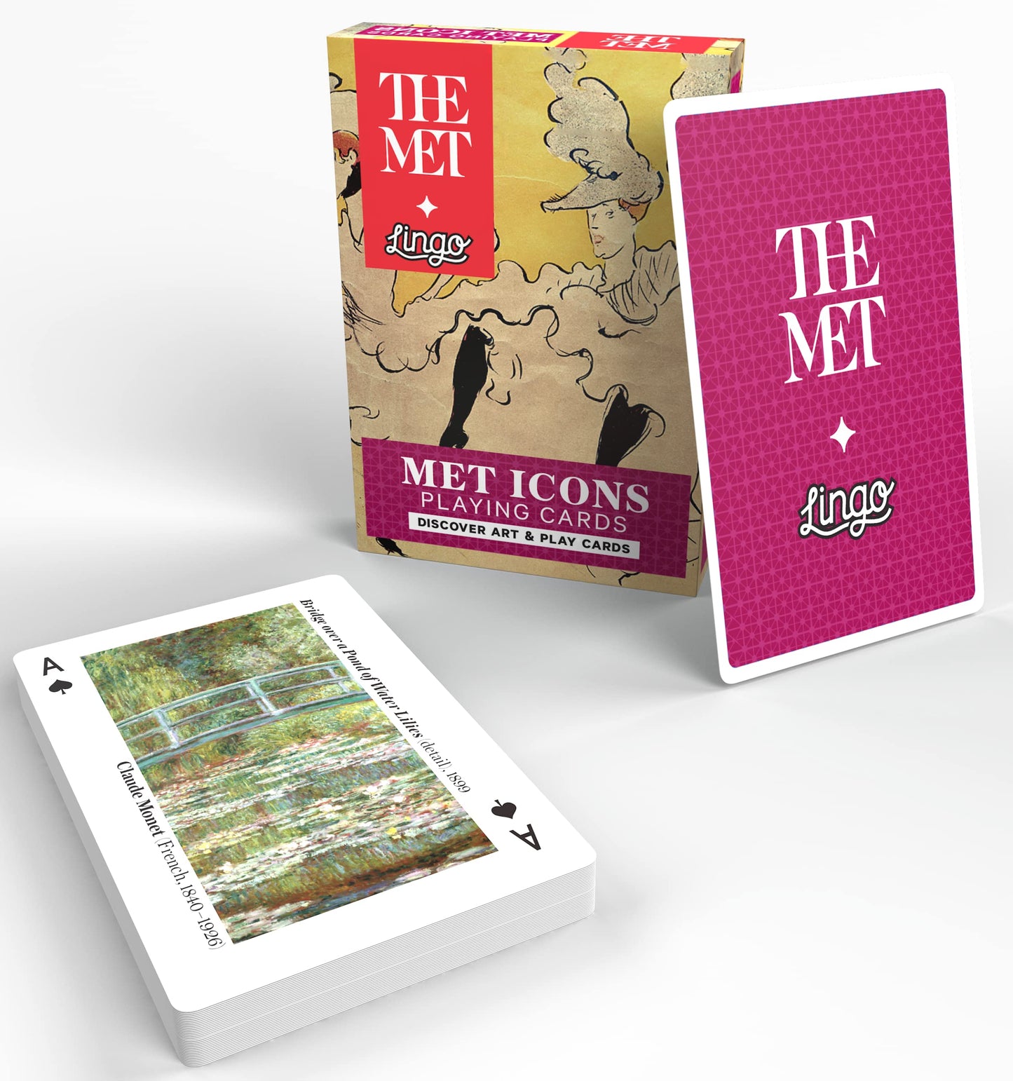 Lingo Met Icons Playing Cards - The Met x Discover Art & Play (52 Icons)