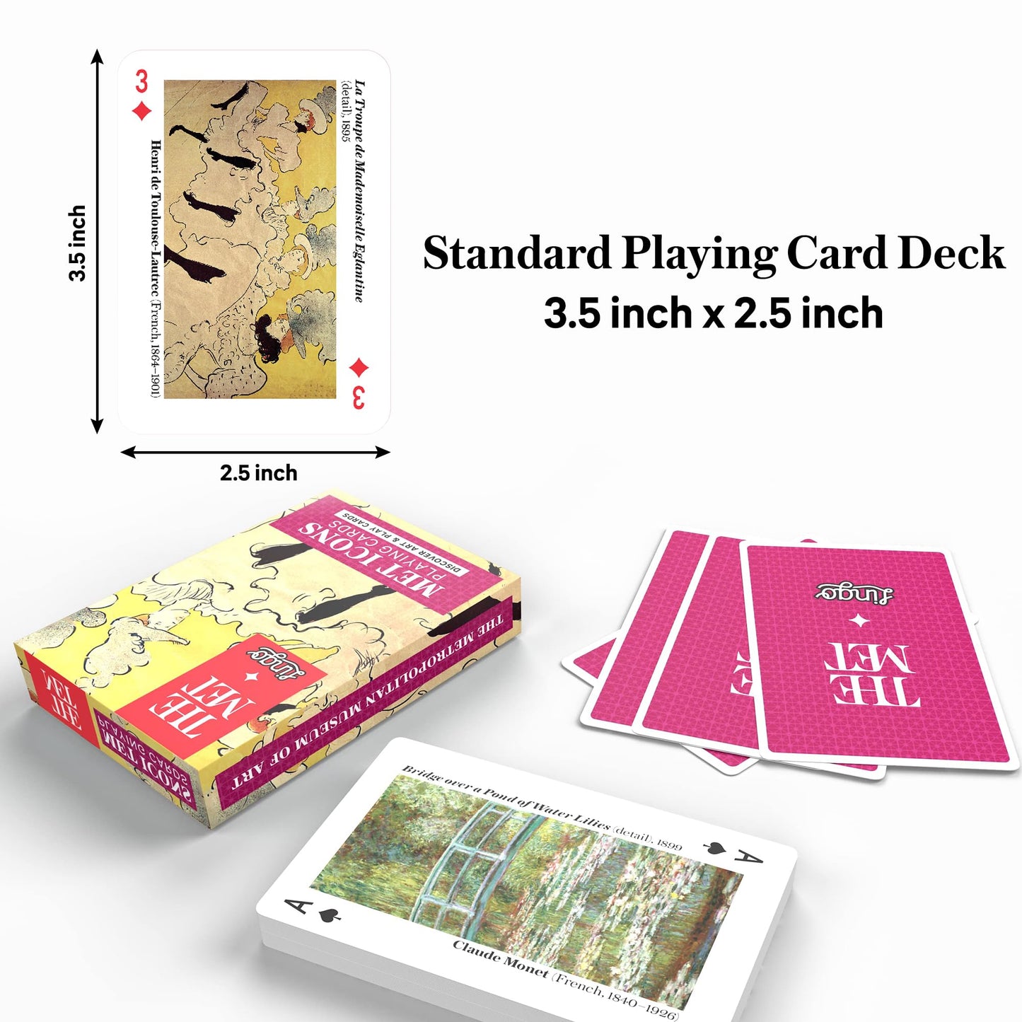 Lingo Met Icons Playing Cards - The Met x Discover Art & Play (52 Icons)