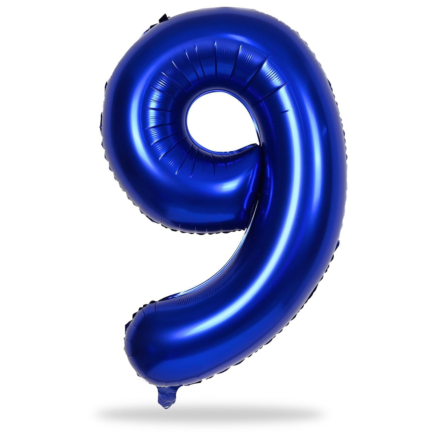 Lingqiang 40 Inch Navy Blue Foil Number 9 Balloon | Giant 9th Birthday Party Decor