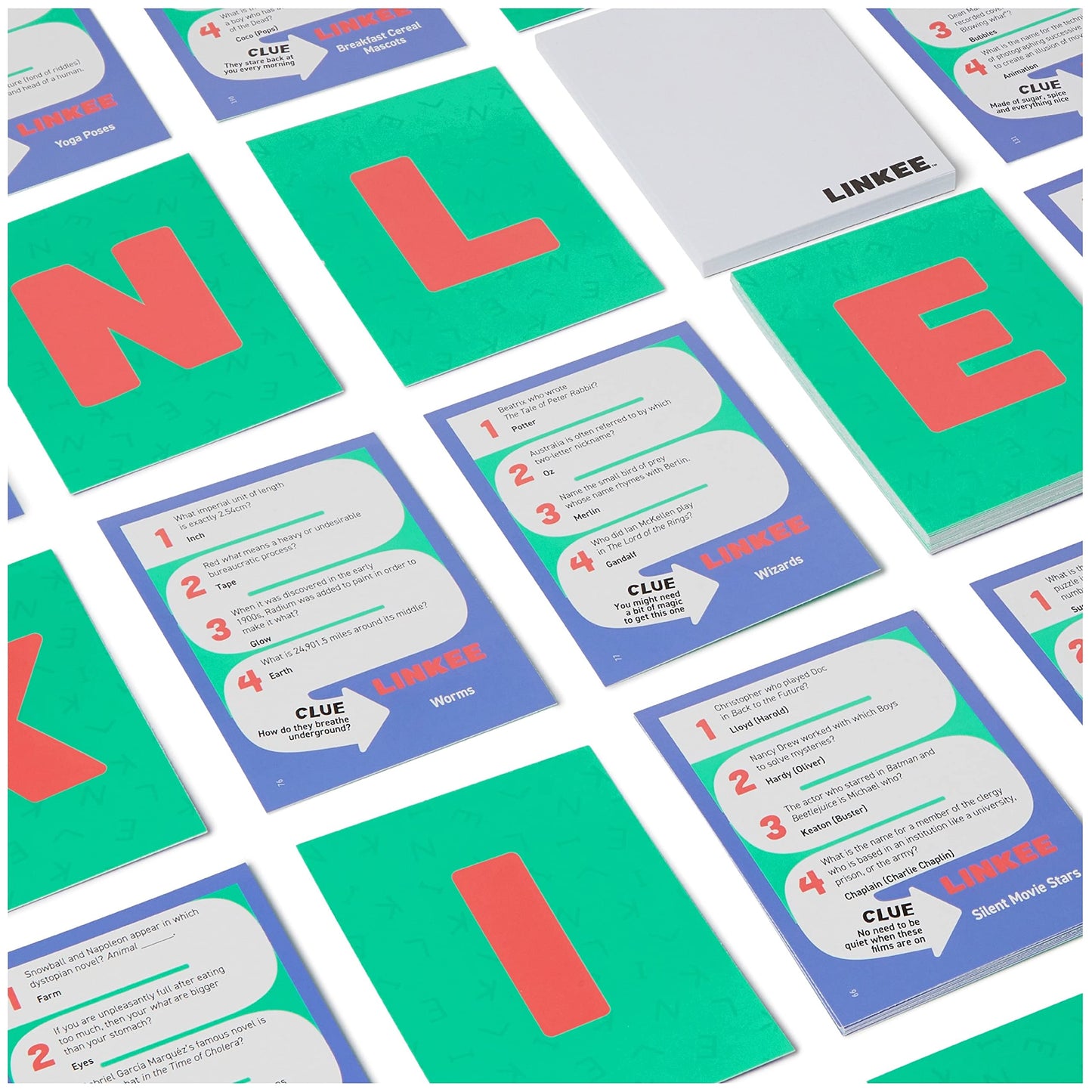 Linkee: Nick Jonas Edition – Family Trivia Board Game by Big Potato