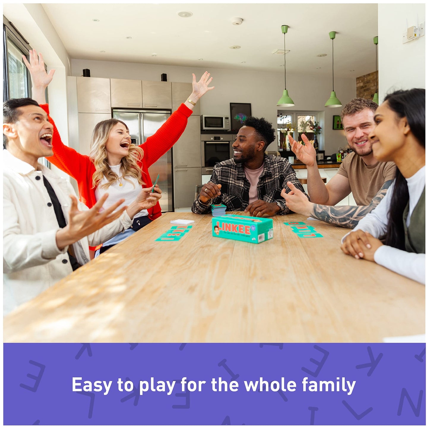 Linkee: Nick Jonas Edition – Family Trivia Board Game by Big Potato