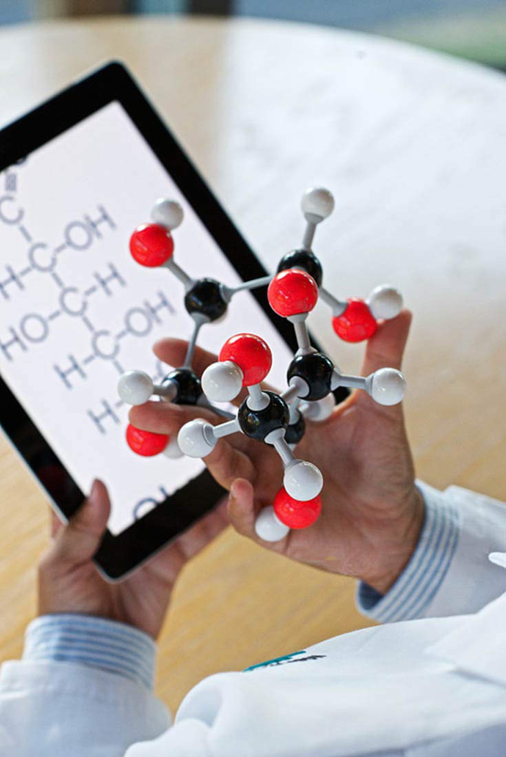 LINKTOR Chemistry Molecular Model Kit (239 Pieces) – 3D Structures, Ball-and-Stick & Space-Filling Models