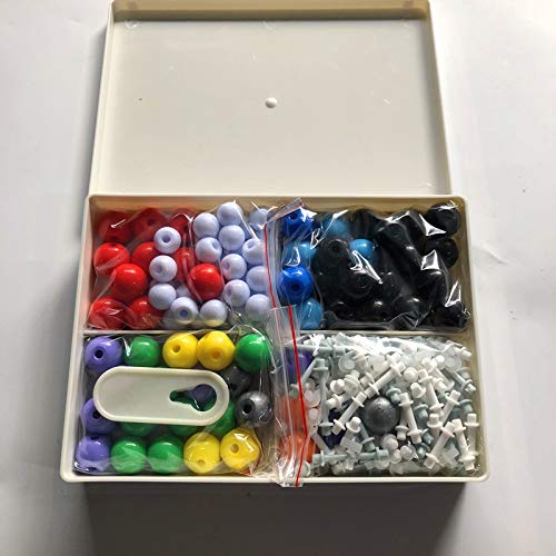 LINKTOR Chemistry Molecular Model Kit (239 Pieces) – 3D Structures, Ball-and-Stick & Space-Filling Models