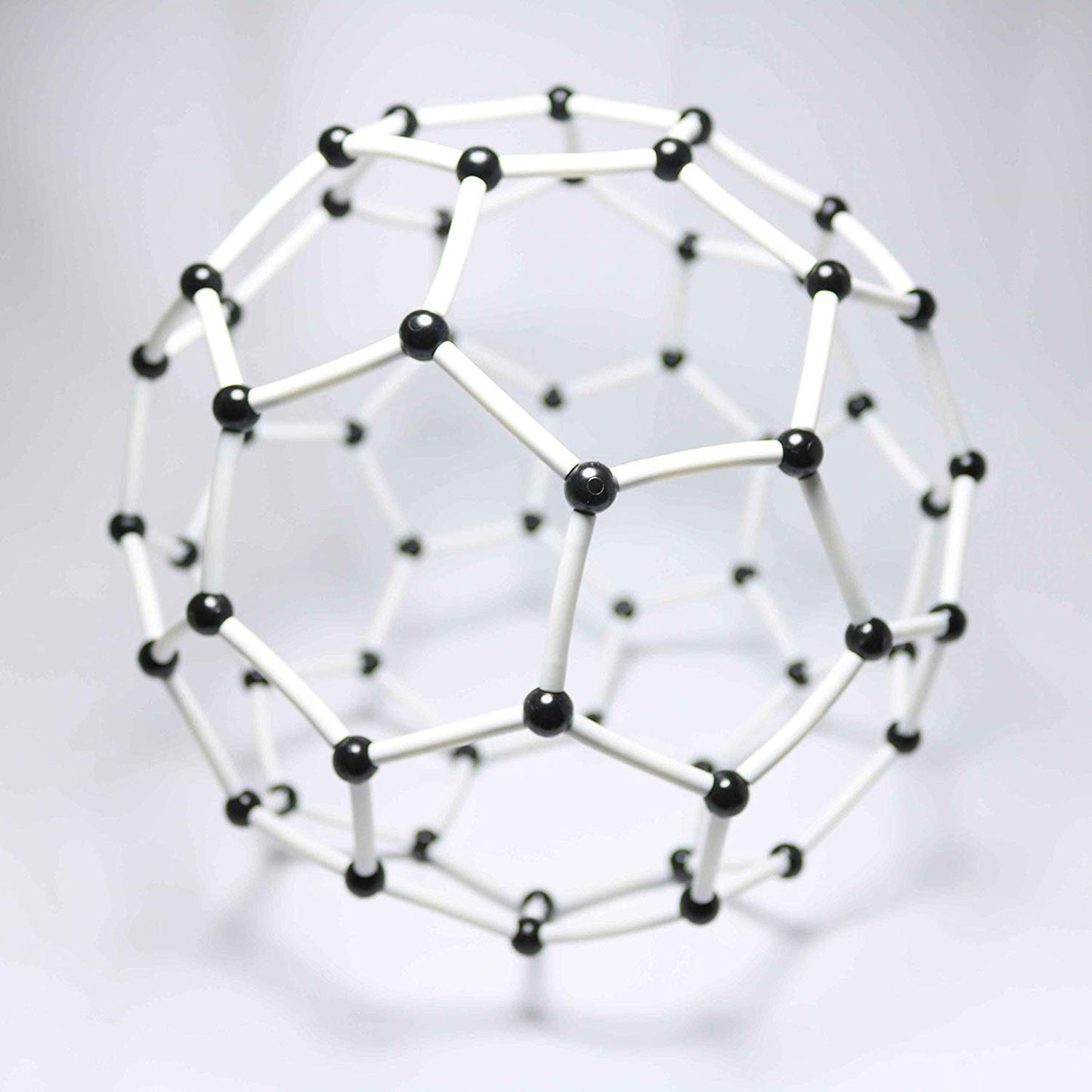 LINKTOR Chemistry Molecular Model Kit (444 Pieces) — 3D Bonding and Fullerene Learning Set for Classrooms