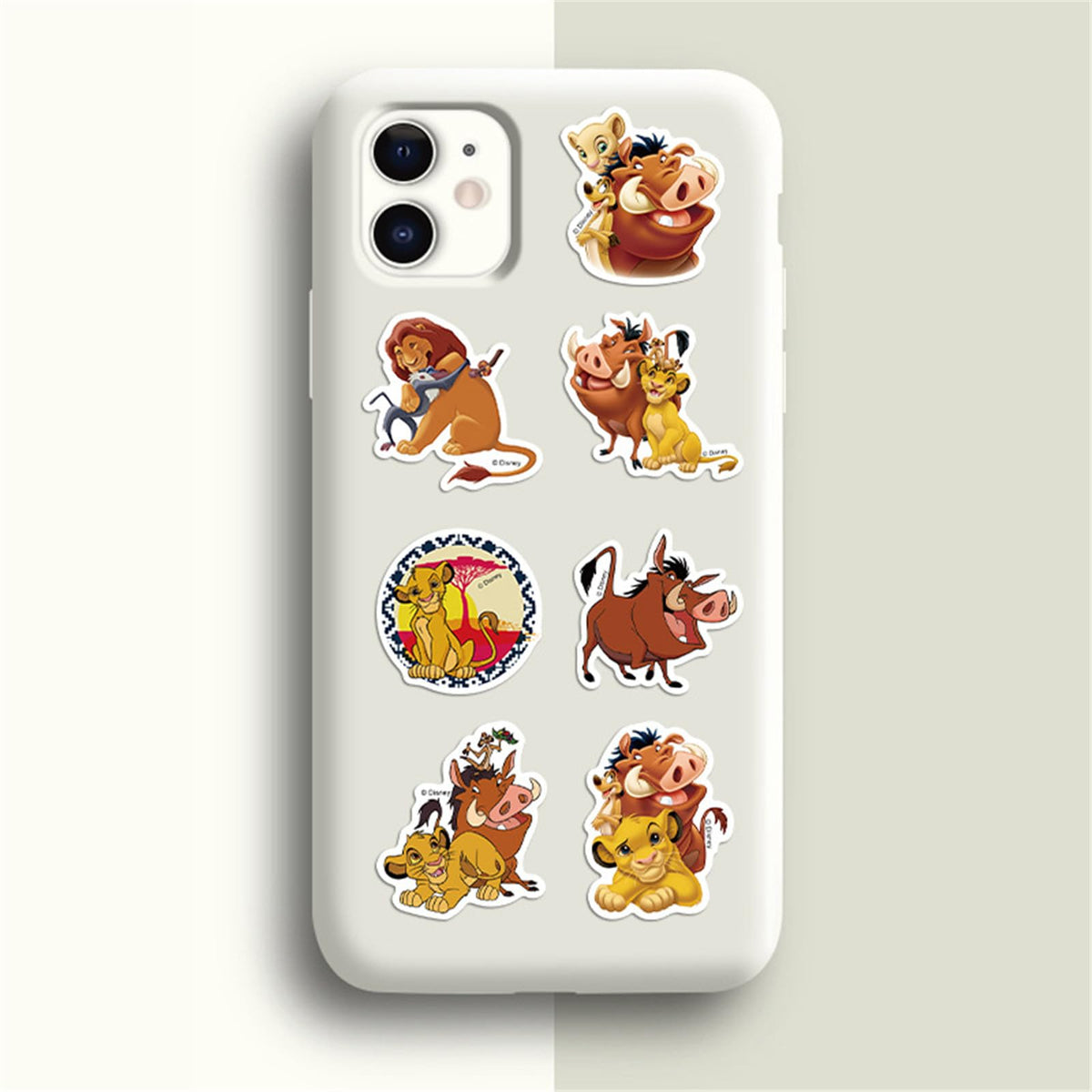NineGirl The Lion King Stickers – 50-Count Vinyl Waterproof Decals for Laptops & Water Bottles