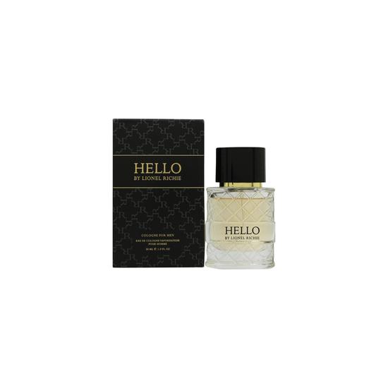 Lionel Richie Hello Men Eau de Cologne 50ml Spray Men's Fragrance