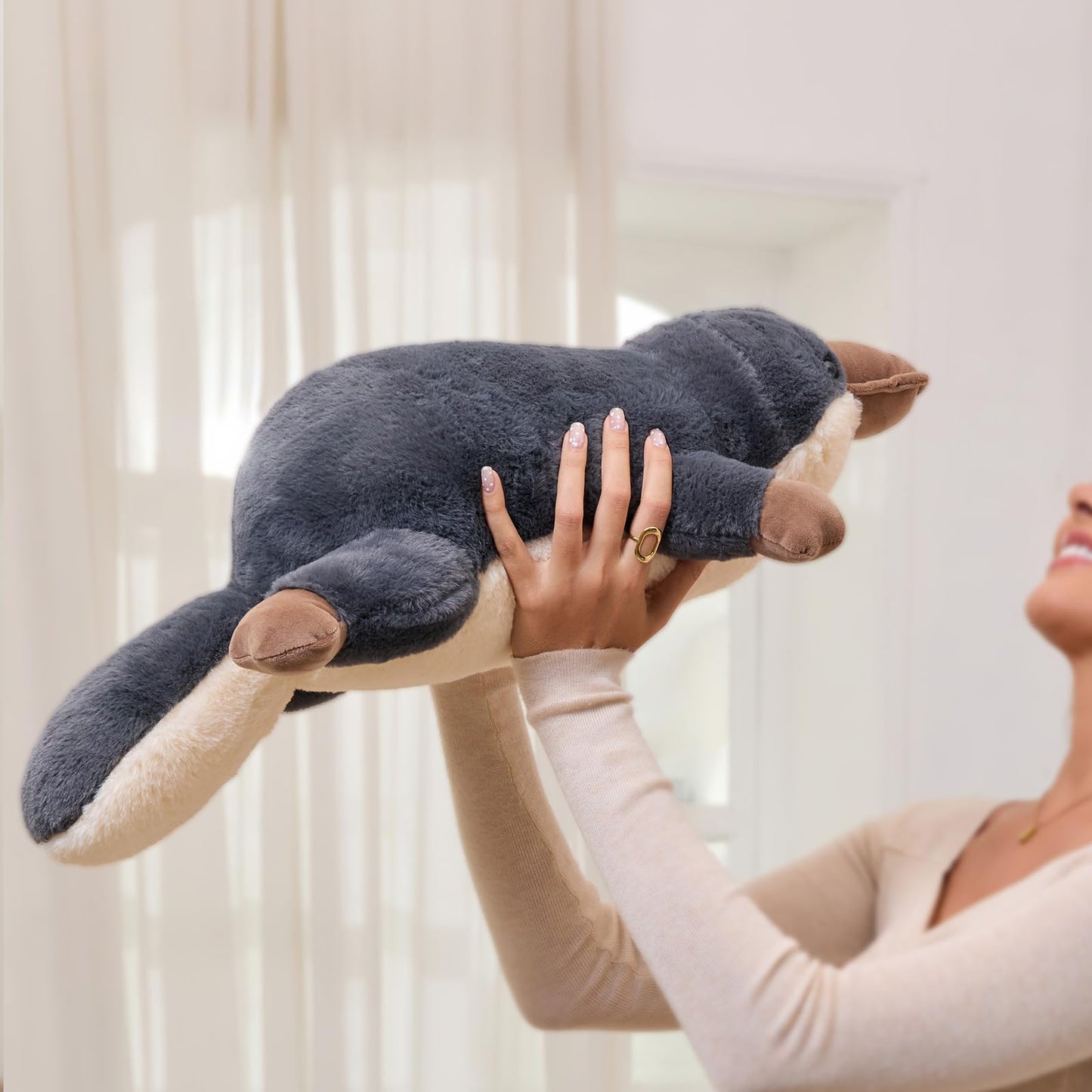 Liraziva Platypus Plush 68cm - Soft Plush Toy for Kids & Adults