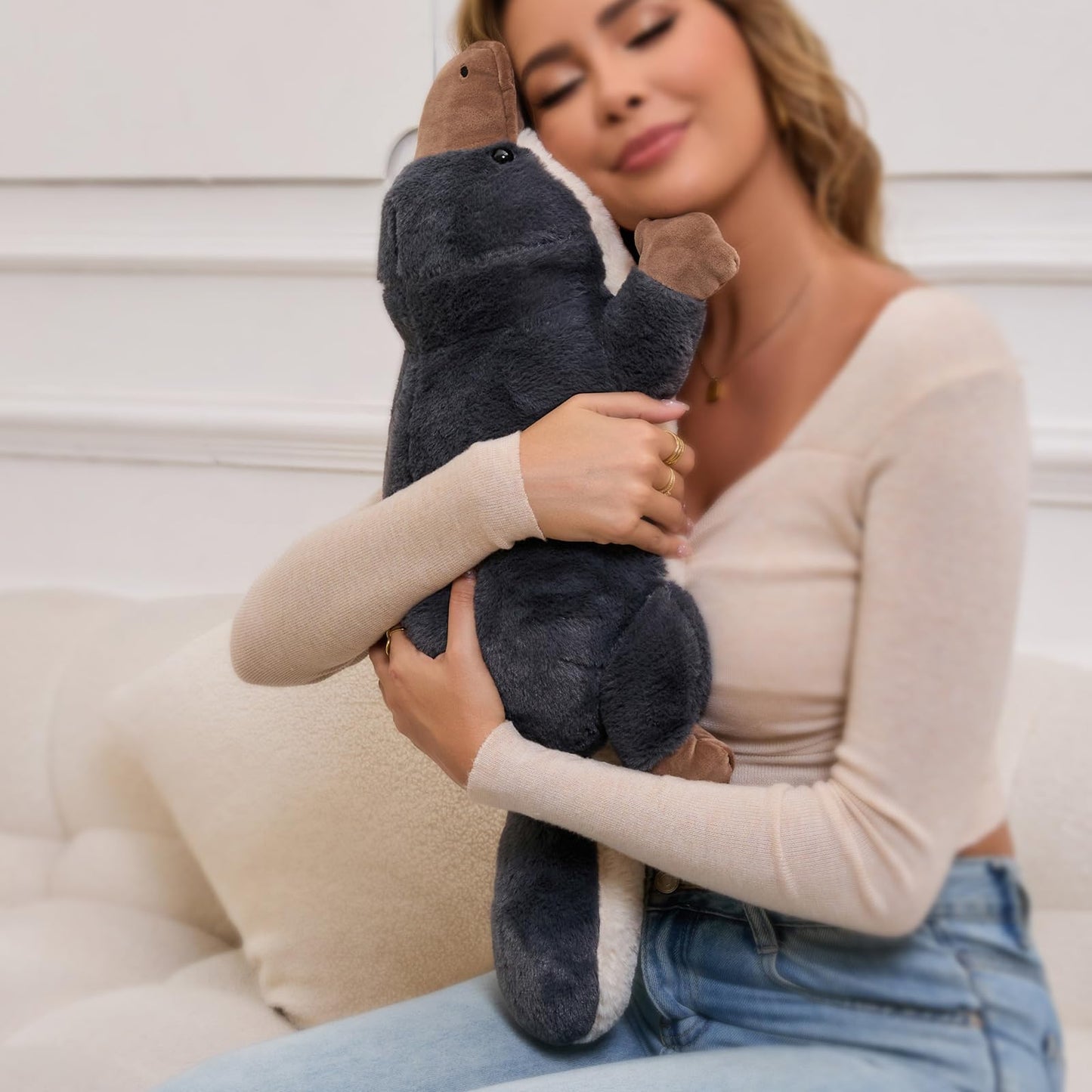 Liraziva Platypus Plush 68cm - Soft Plush Toy for Kids & Adults