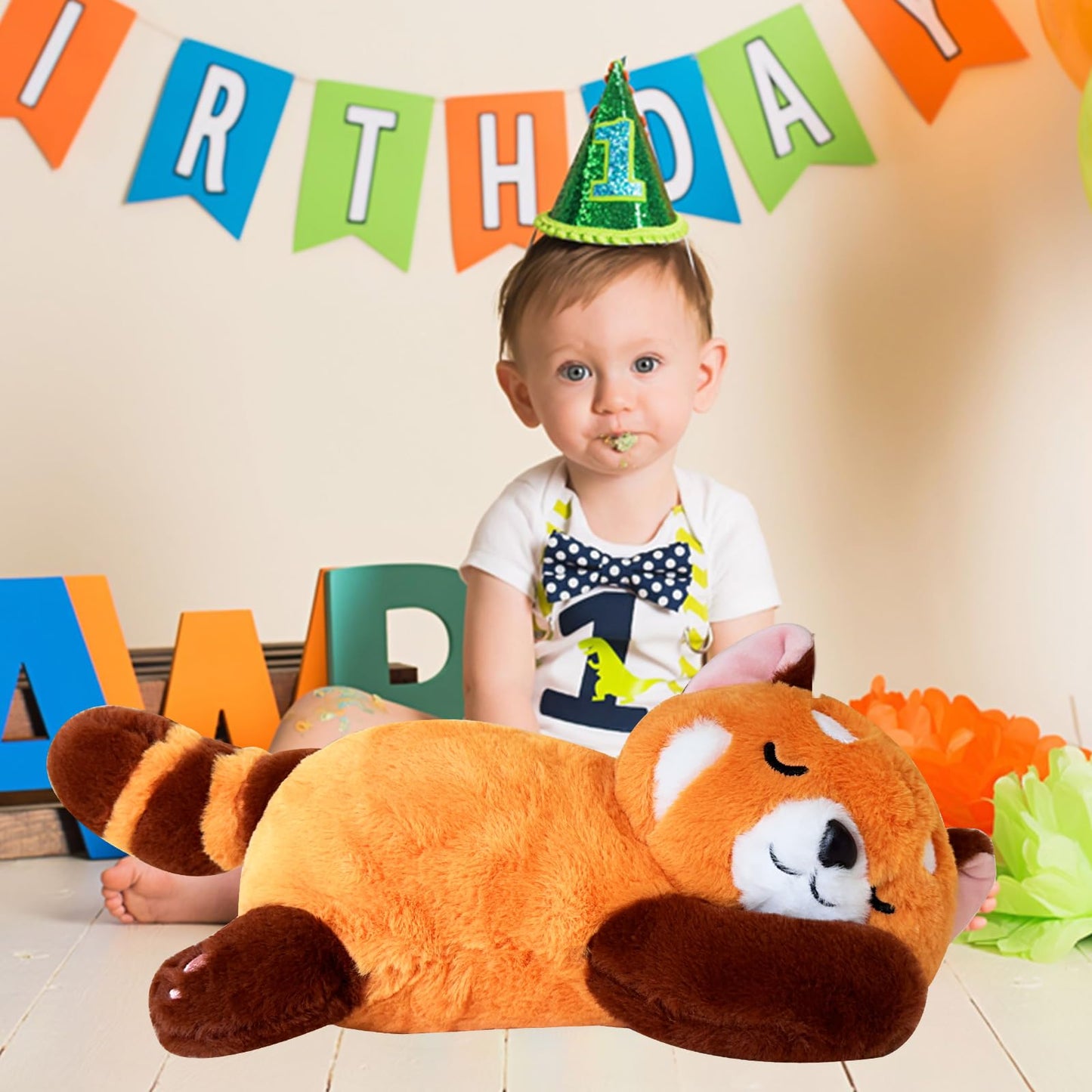 Liraziva Red Panda Plush – 50cm Soft Stuffed Animal for Kids & Adults