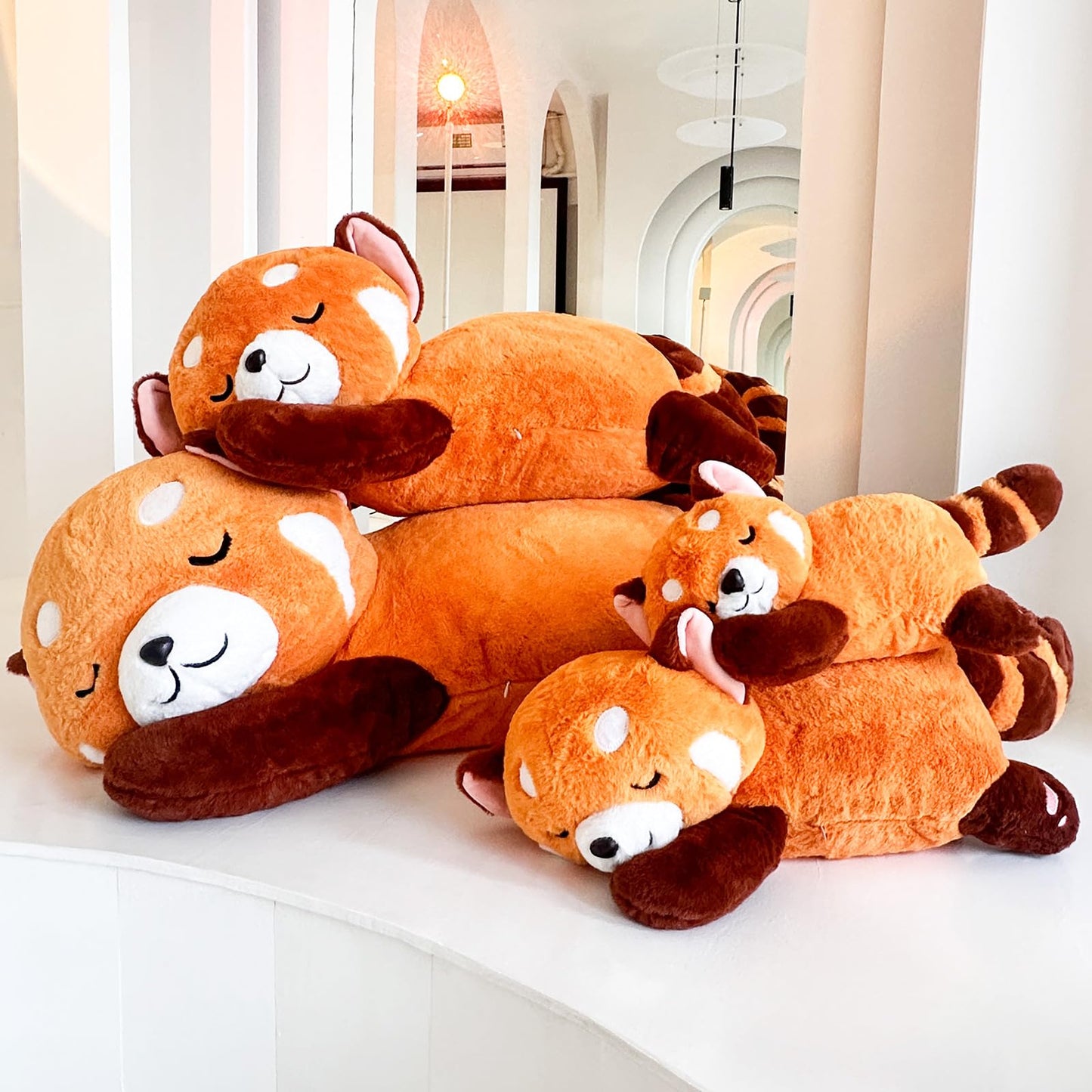 Liraziva Red Panda Plush – 50cm Soft Stuffed Animal for Kids & Adults