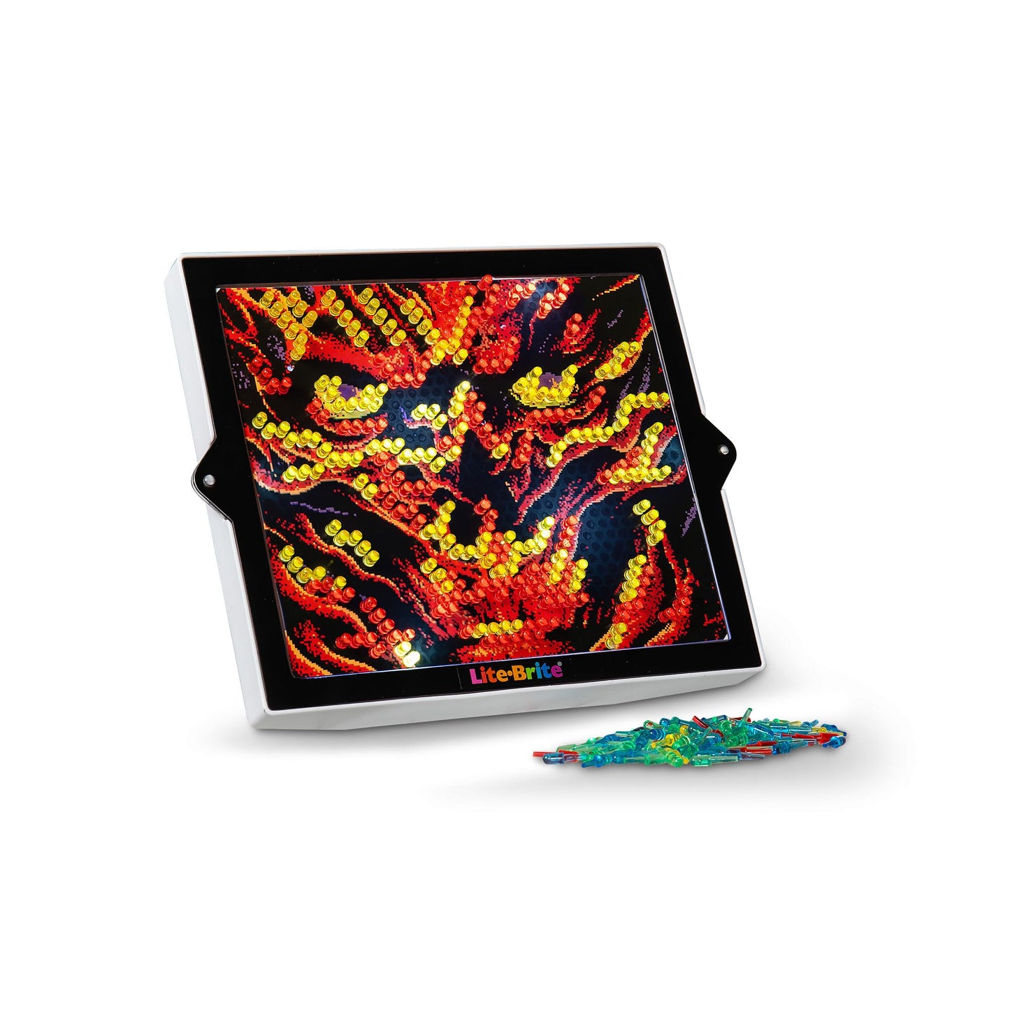 Lite-Brite Color POP Stranger Things Edition – Glow Art Kit with 650 Pegs & HD Screen