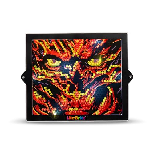 Lite-Brite Color POP Stranger Things Edition – Glow Art Kit with 650 Pegs & HD Screen