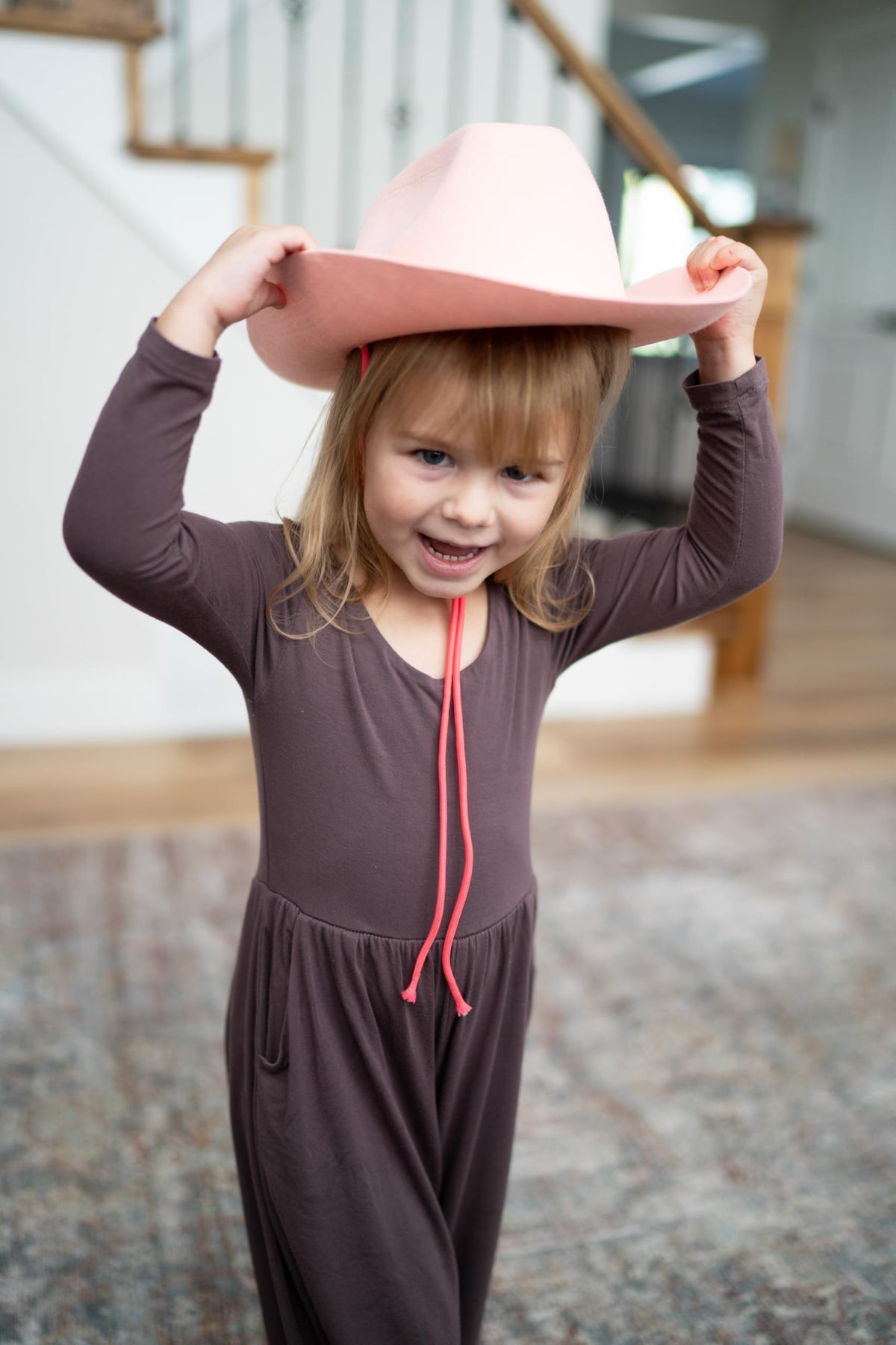 Little Adventures Costume Cowboy & Cowgirl Felt Hats - Light Pink | One Size