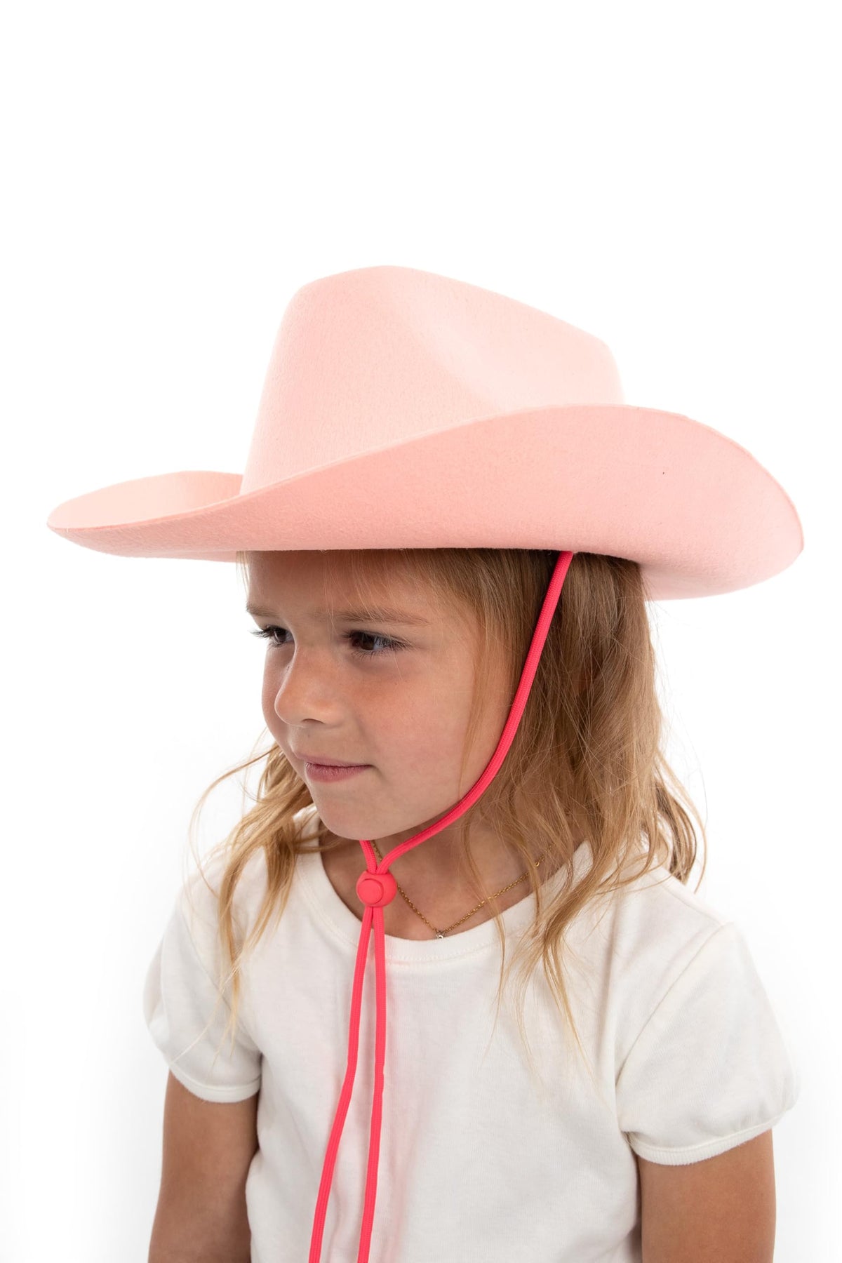 Little Adventures Costume Cowboy & Cowgirl Felt Hats - Light Pink | One Size