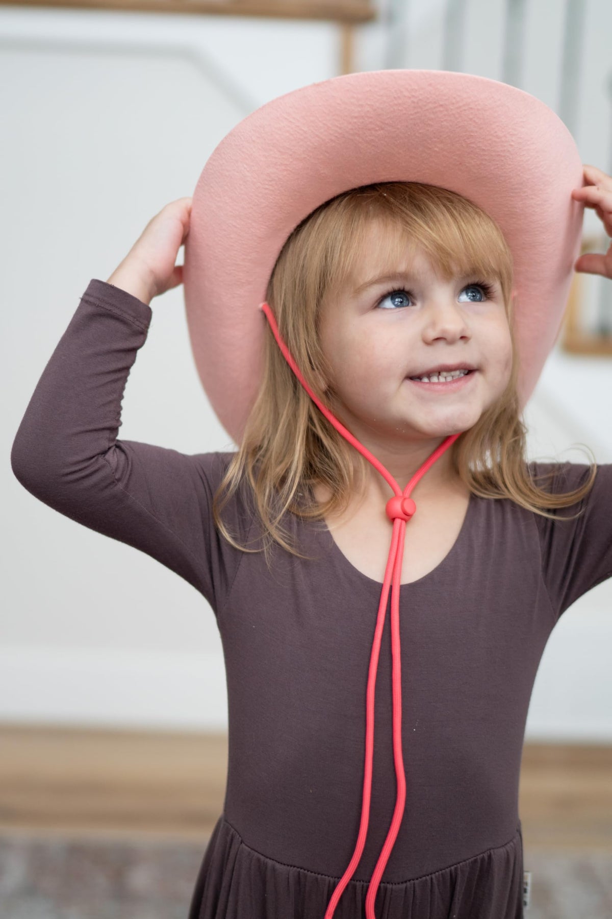 Little Adventures Costume Cowboy & Cowgirl Felt Hats - Light Pink | One Size