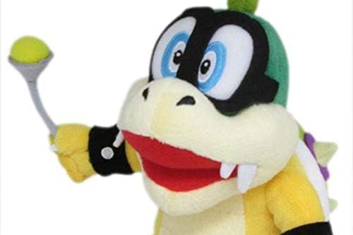Little Buddy Super Mario Iggy Koopa 8" Plush – Officially Licensed, Collectible