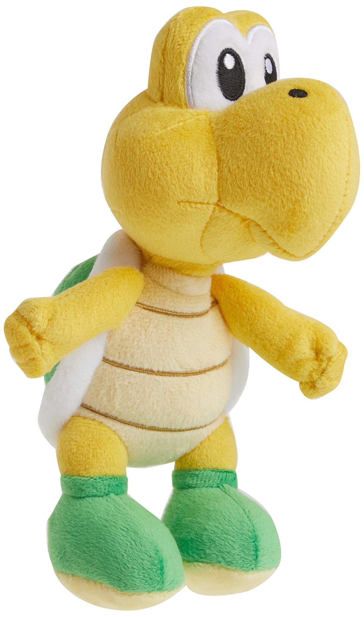 Little Buddy Koopa Troopa Plush 7-Inch – Super Mario All Star Collection | Multi-Colored