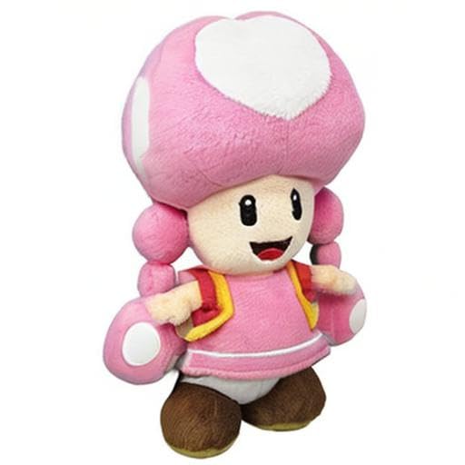 Little Buddy USA Super Mario All Star Collection 7.5-Inch Toadette Plush
