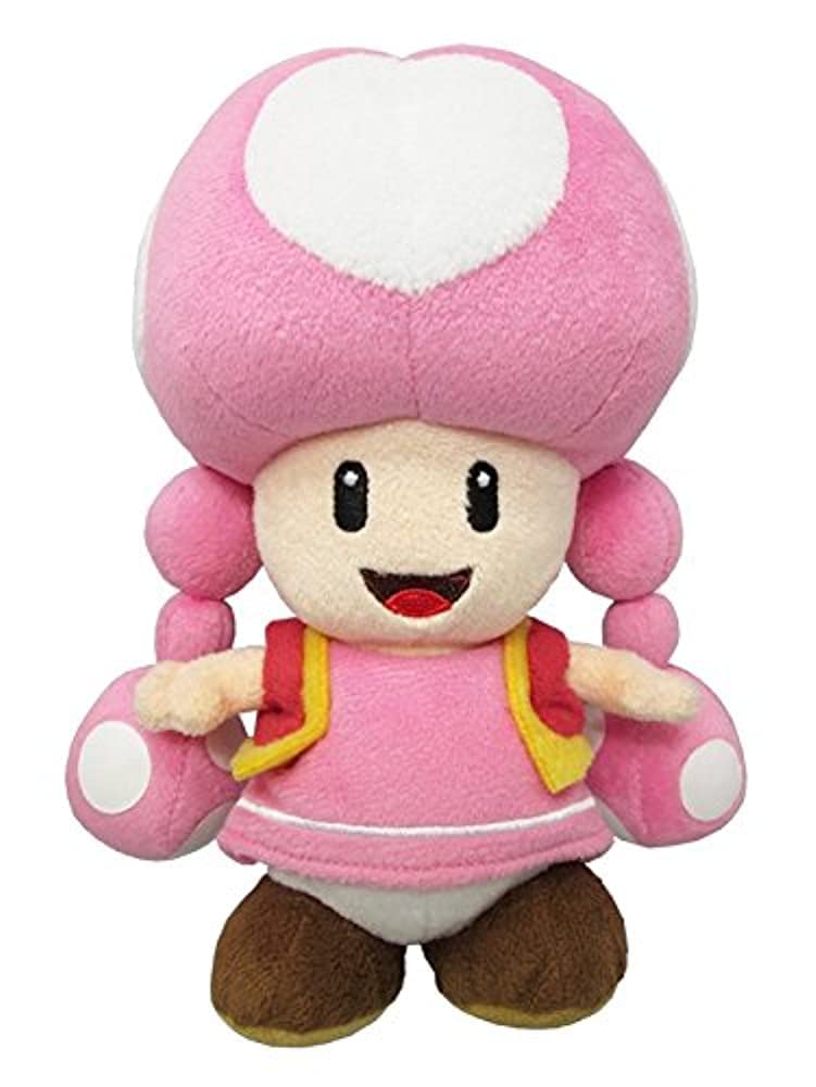 Little Buddy USA Super Mario All Star Collection 7.5-Inch Toadette Plush