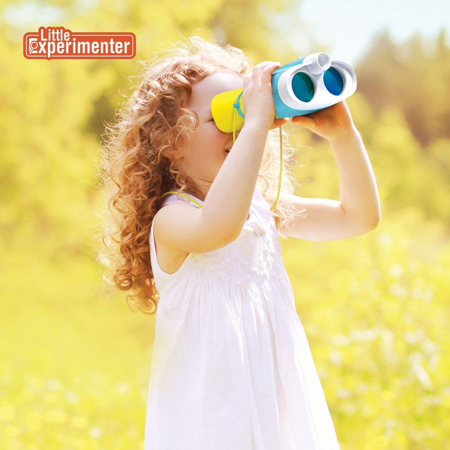 Little Experimenter Night Vision Binoculars for Kids – Built-In Flashlight, Ergonomic Design, STEM Gift