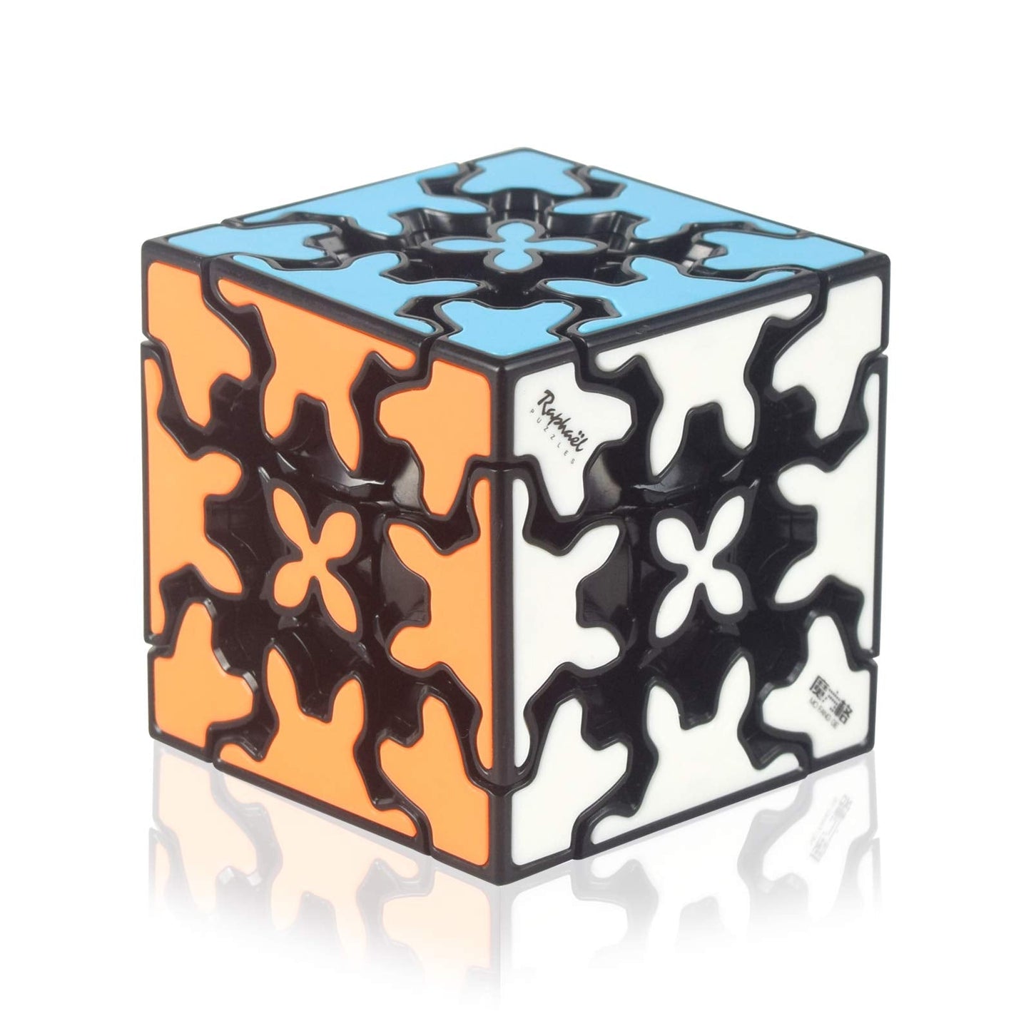 Little Golden Elephant Gear Cube 3x3x3 – Embedded Tile Design Puzzle (57mm)