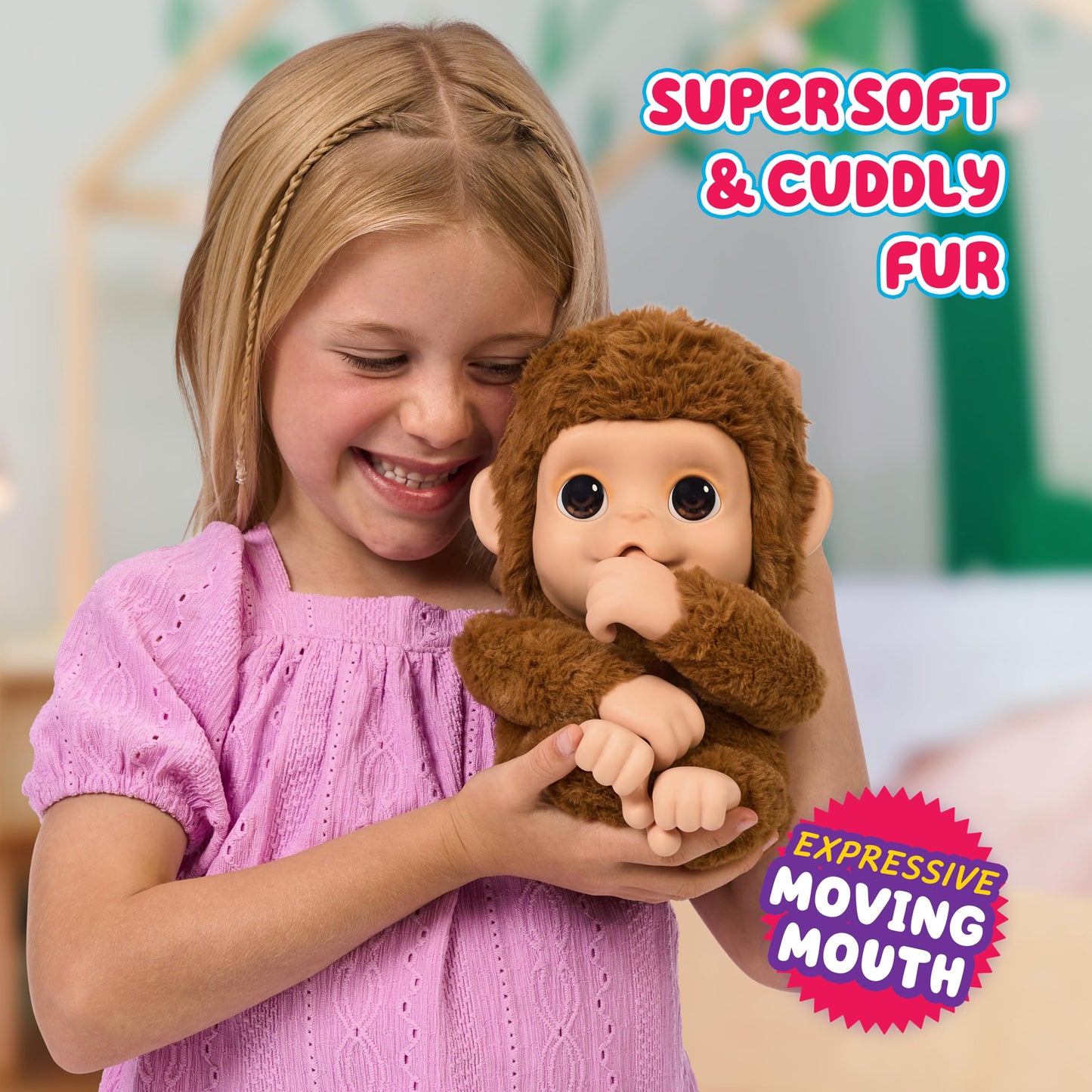 Little Live Pets Mango Monkey — Interactive Plush with 50+ Sounds