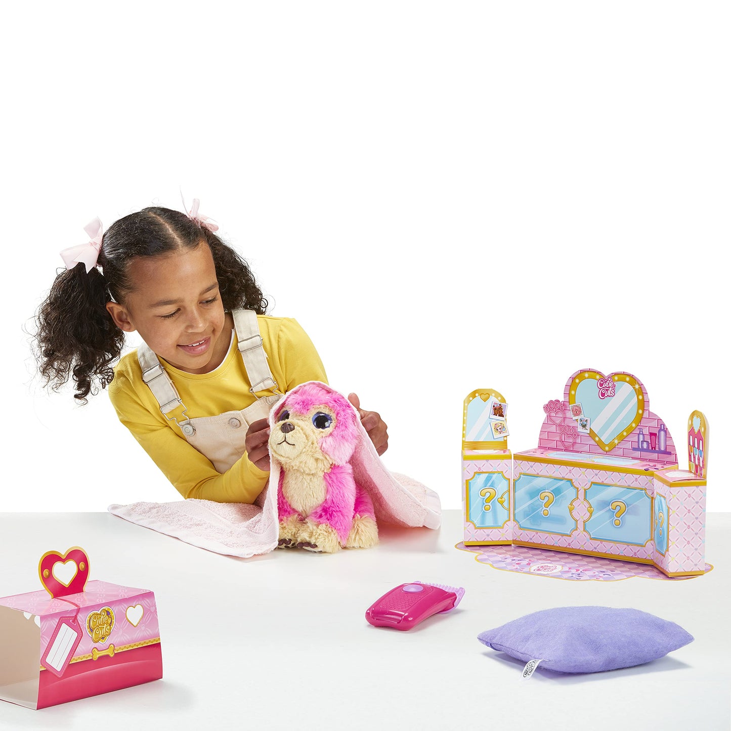 Little Live Scruff-A-Luvs Cutie Cuts: Shave, Reveal & Style Pink Puppy