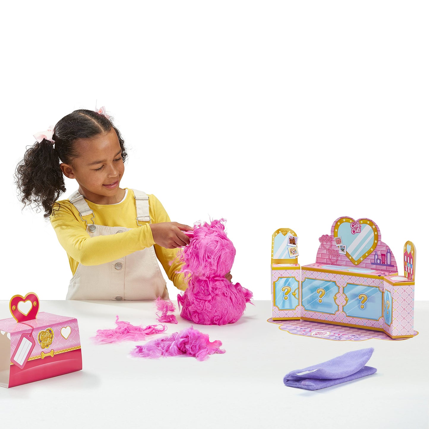 Little Live Scruff-A-Luvs Cutie Cuts: Shave, Reveal & Style Pink Puppy