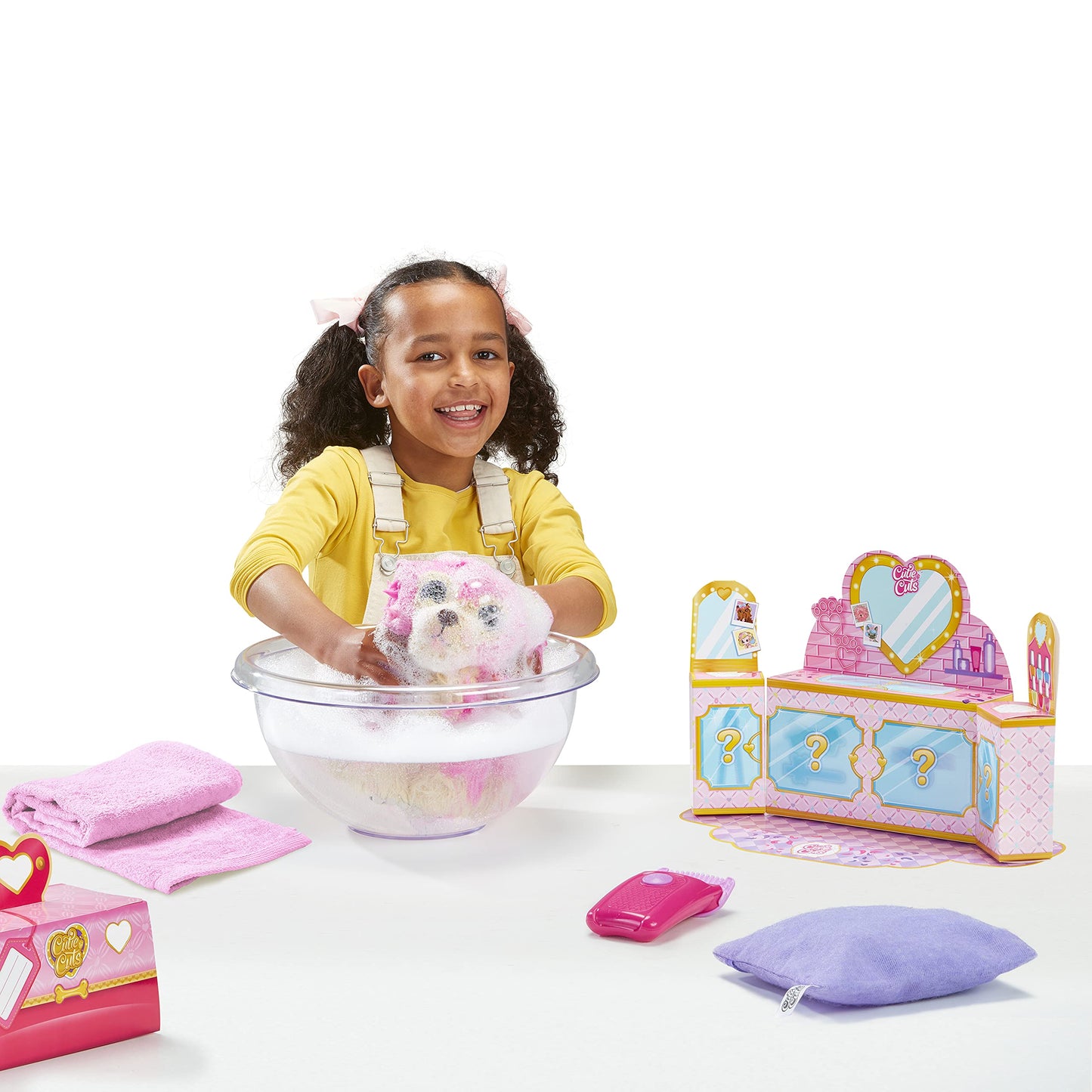 Little Live Scruff-A-Luvs Cutie Cuts: Shave, Reveal & Style Pink Puppy