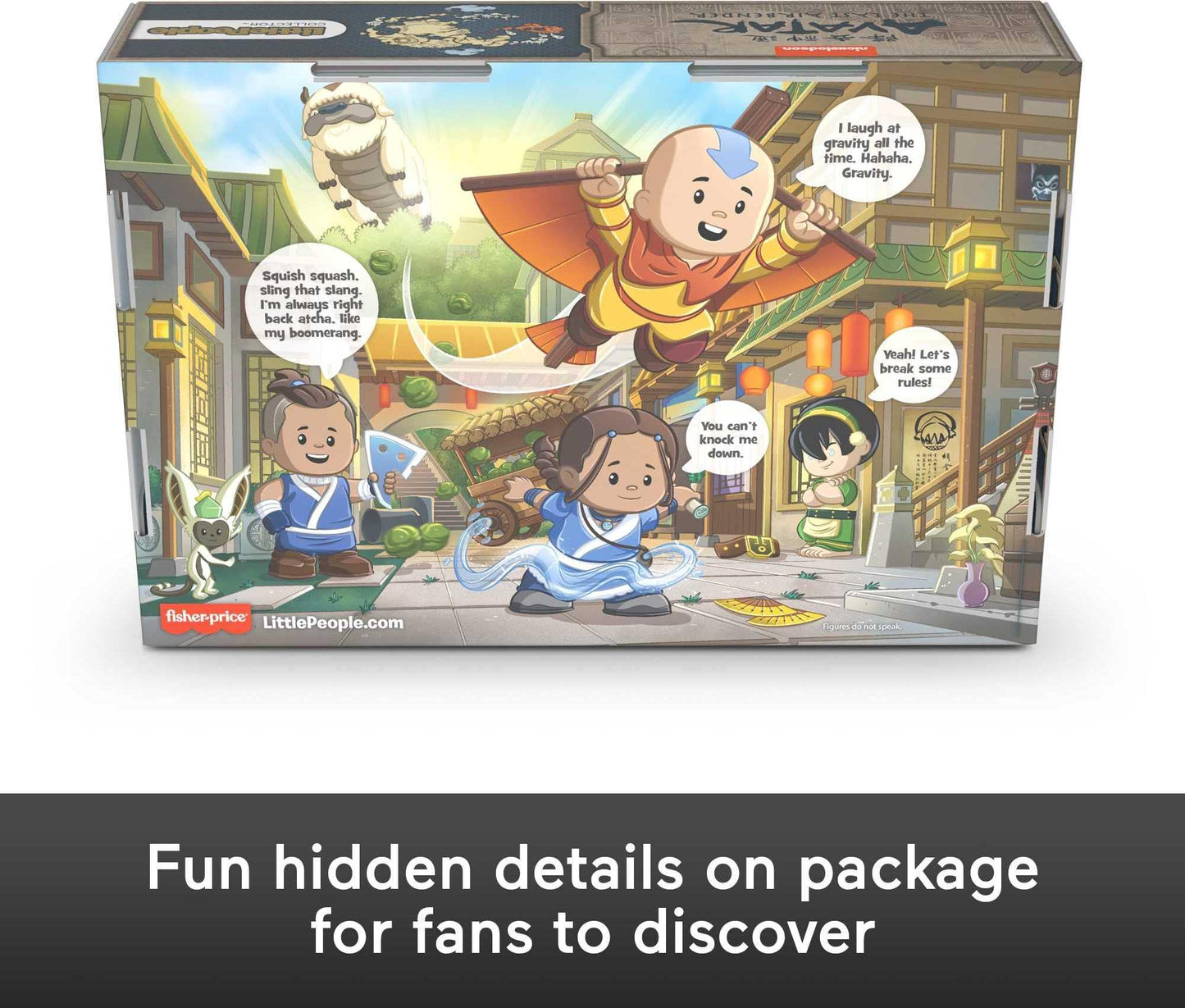 Little People COLLECTOR Avatar: The Last Airbender – Special Edition 4-Figure Display Set