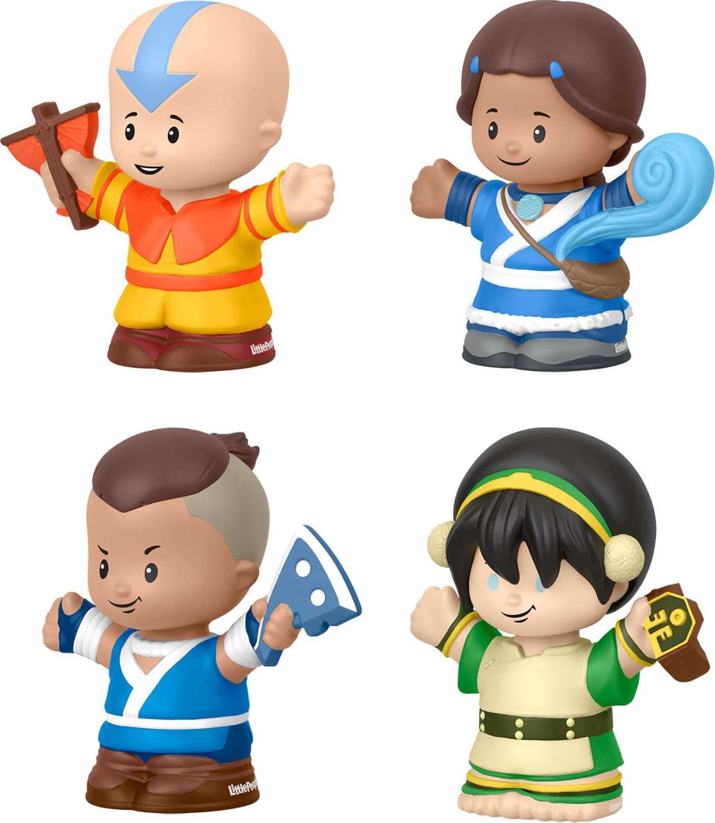 Little People COLLECTOR Avatar: The Last Airbender – Special Edition 4-Figure Display Set