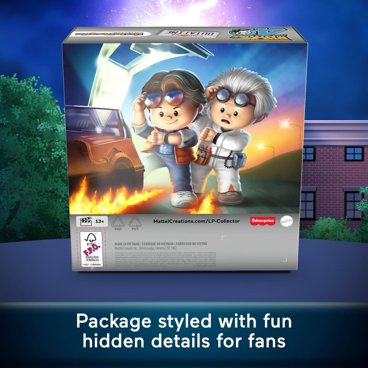 Little People Collector Back to The Future Special Edition Set – Marty & Doc Brown (2 Figures)